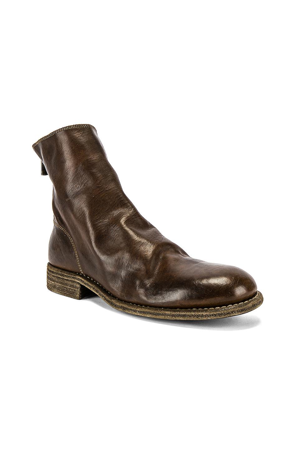 Guidi Back Zip Boot in Brown for Men - Lyst
