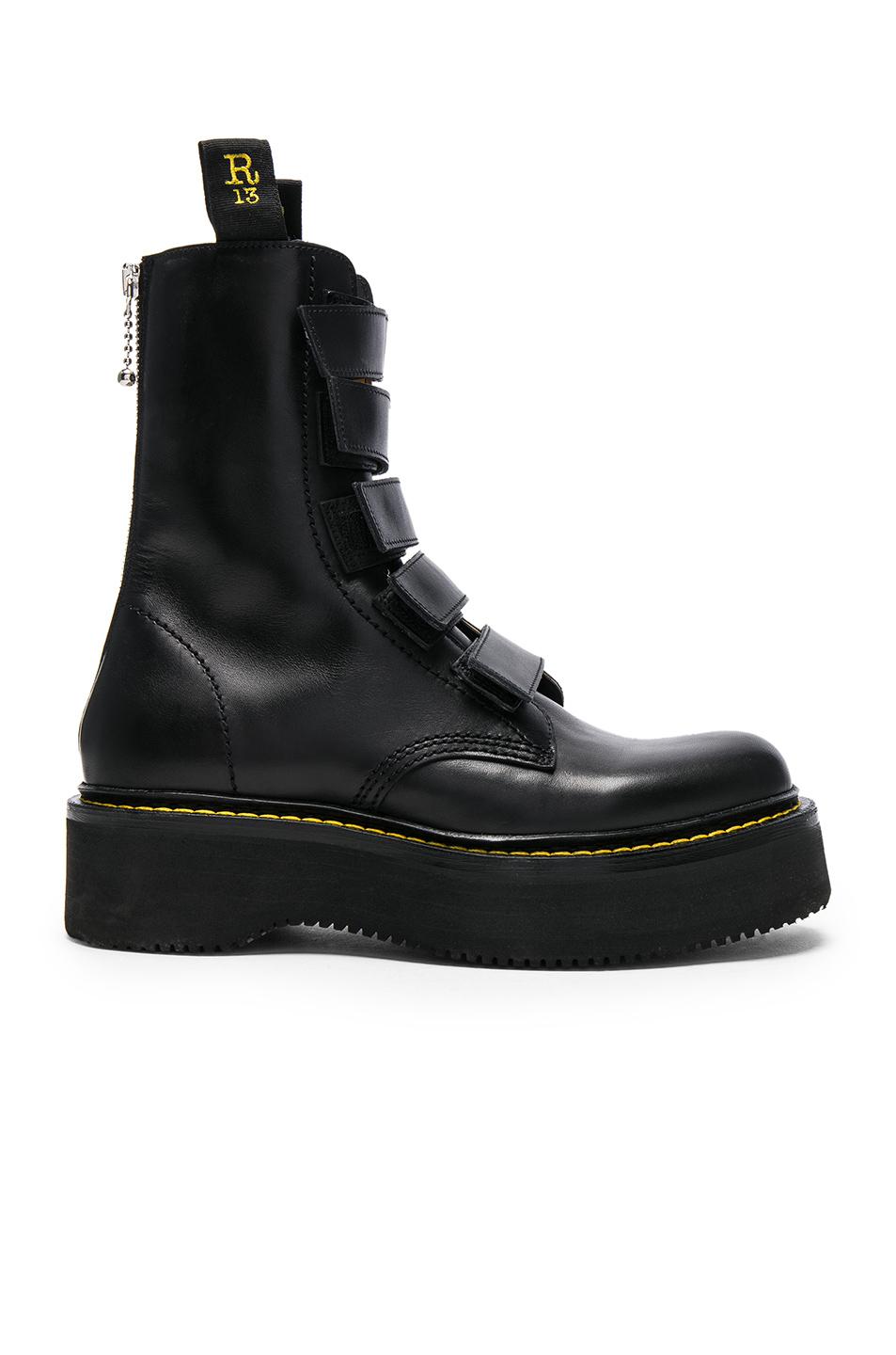 velcro work boot