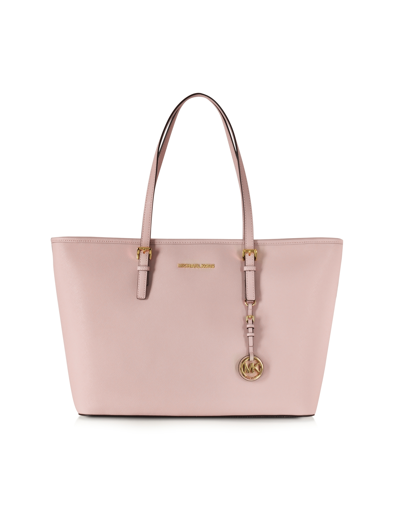 michael kors jet set tote pink