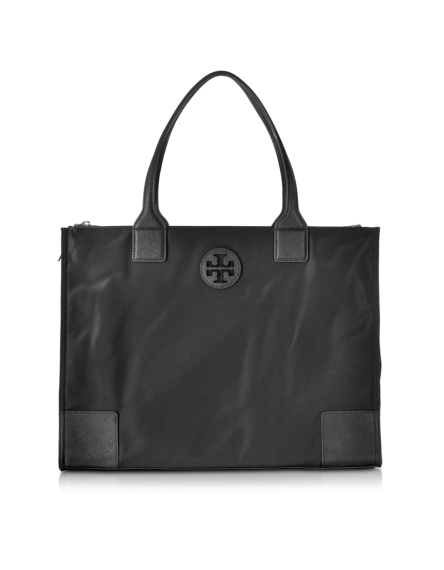 Tory Burch Ella Nylon Packable Tote Bag In Black Lyst 