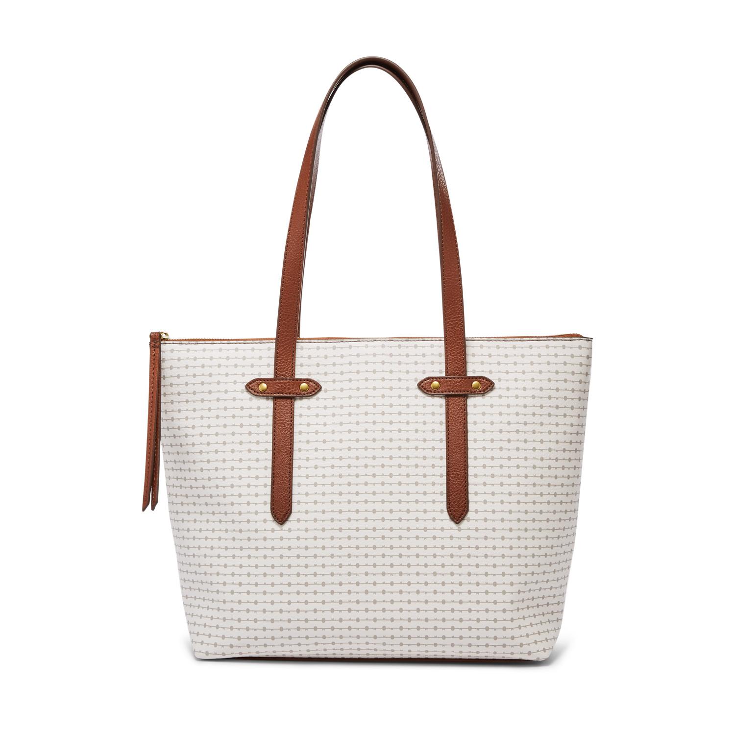 evelyn tote fossil