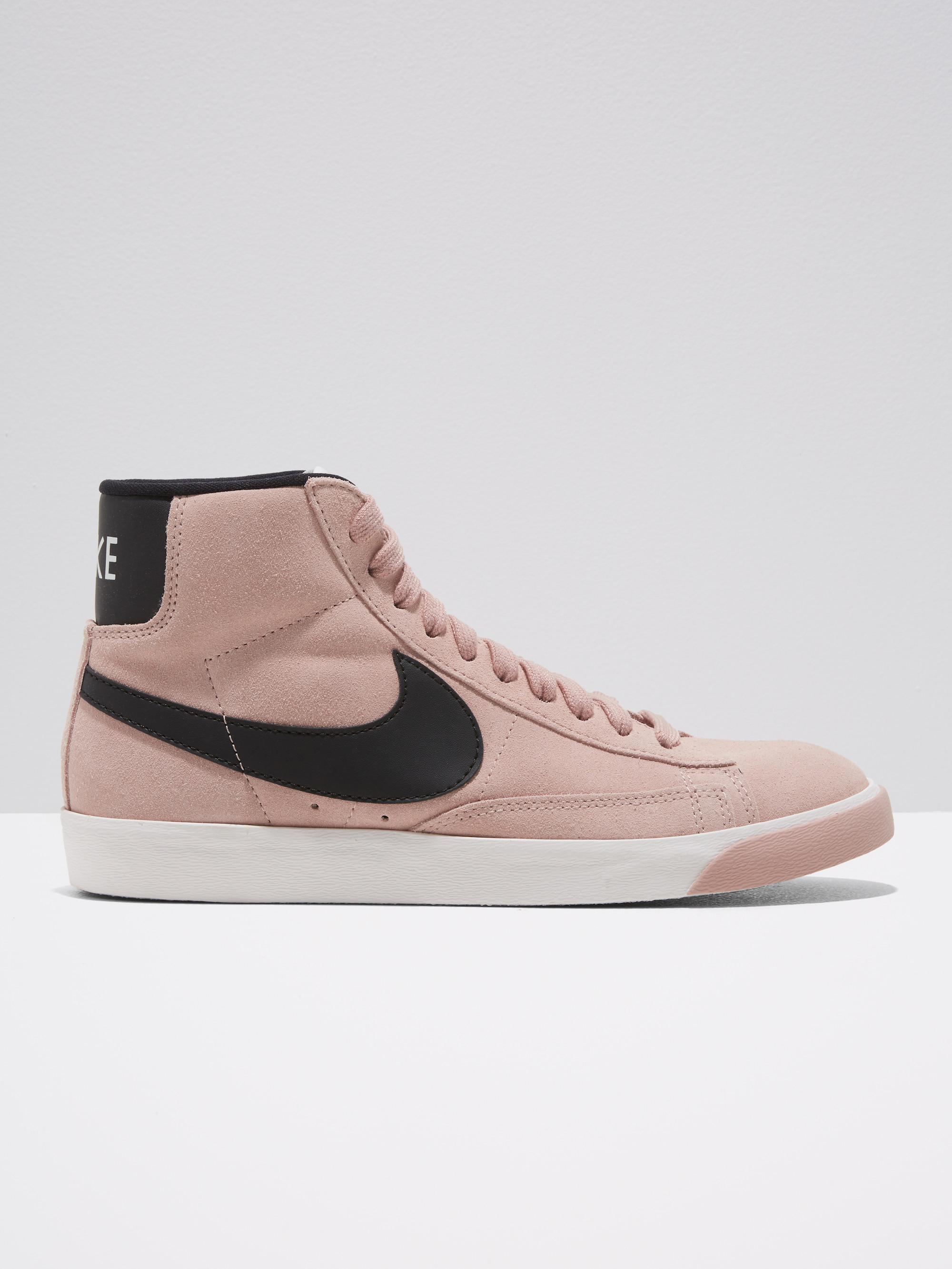 Lyst - Frank And Oak Nike Blazer Mid Suede In Pink in Pink for Men Frank + Oak. Men's Nike Blazer Mid ...