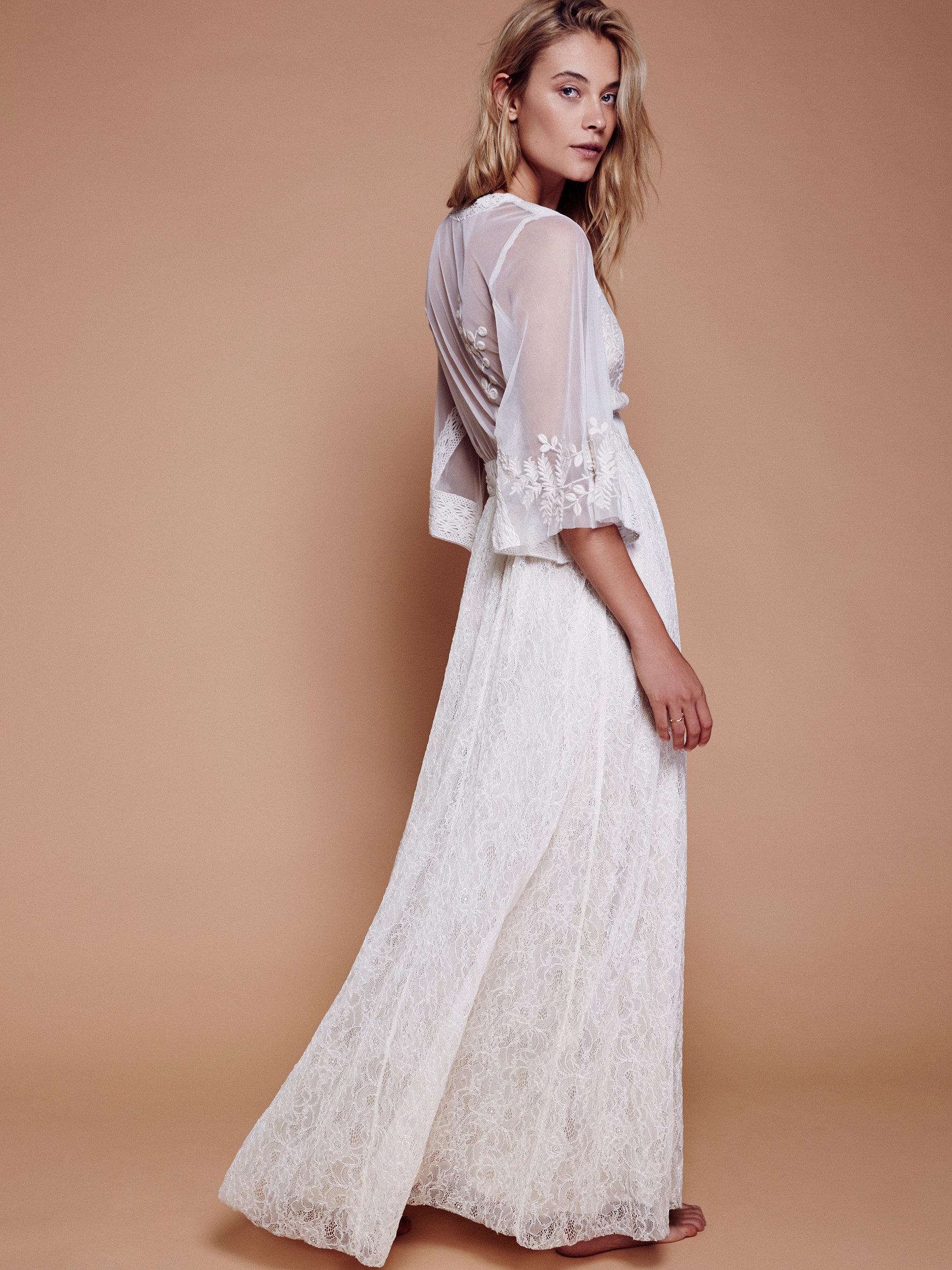 free people white maxi