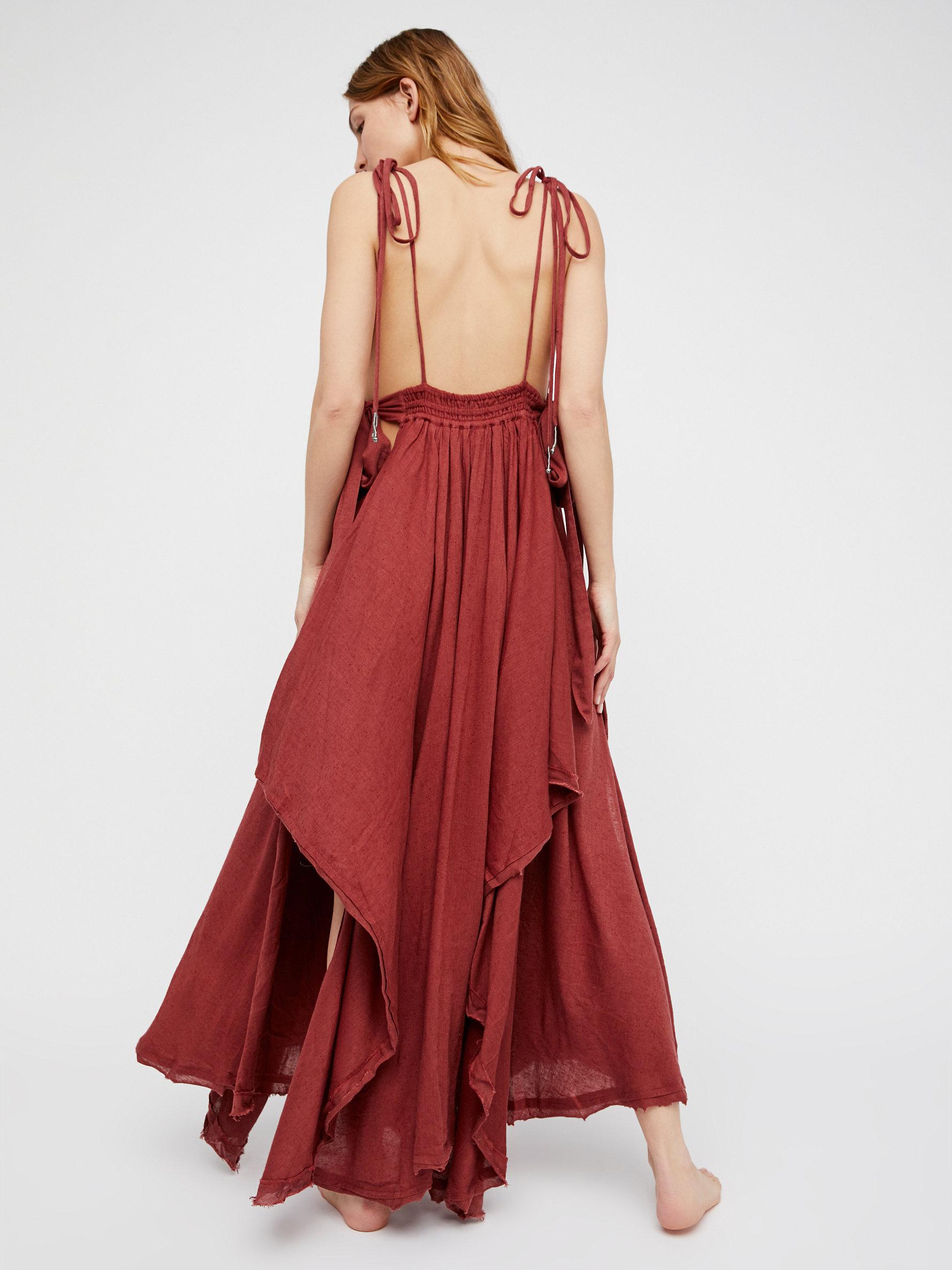 Lyst - Free People Tropical Heat Maxi Dress in Red