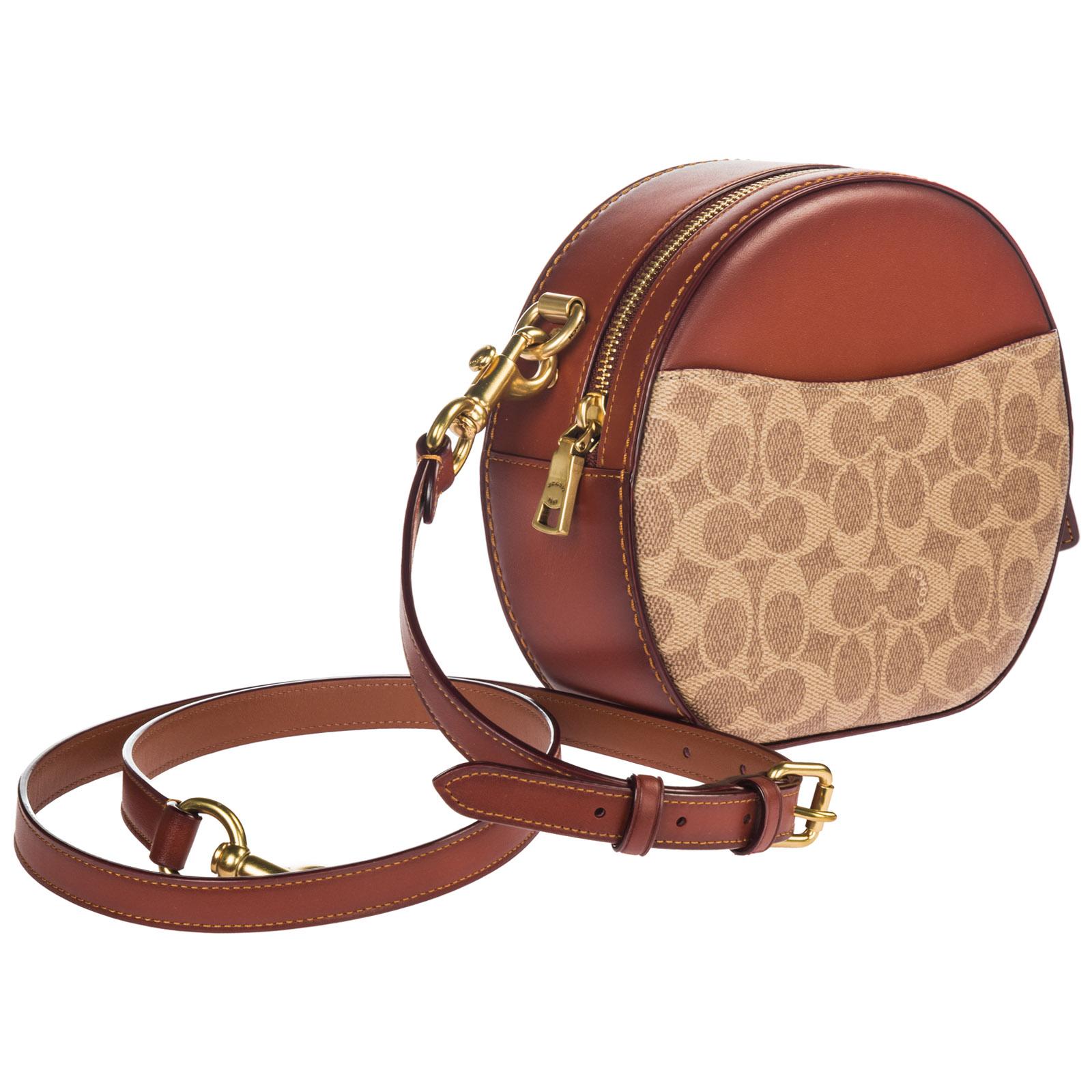 COACH Leather Crossbody Messenger Shoulder Bag Canteen Lyst