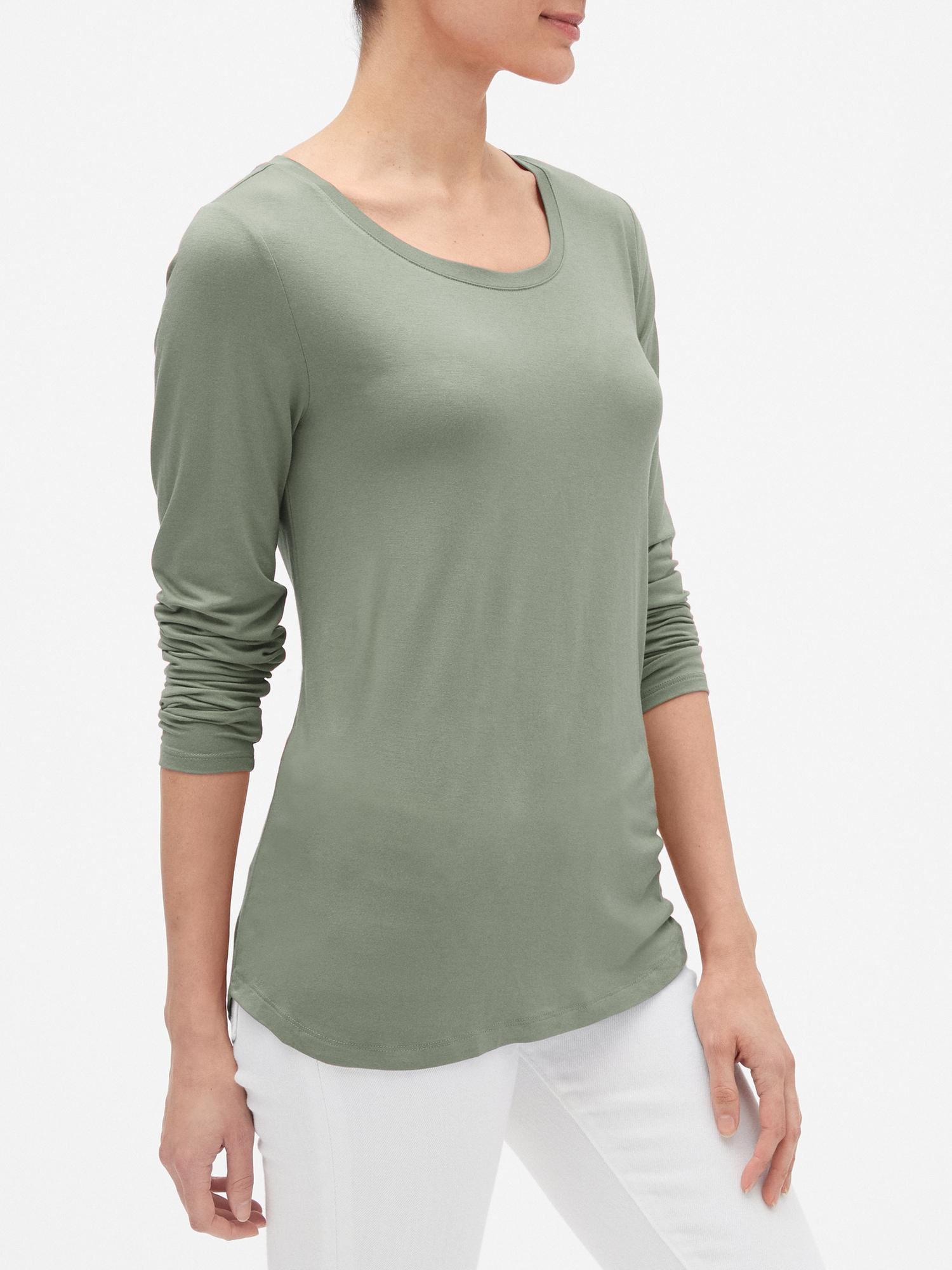 gap luxe long sleeve