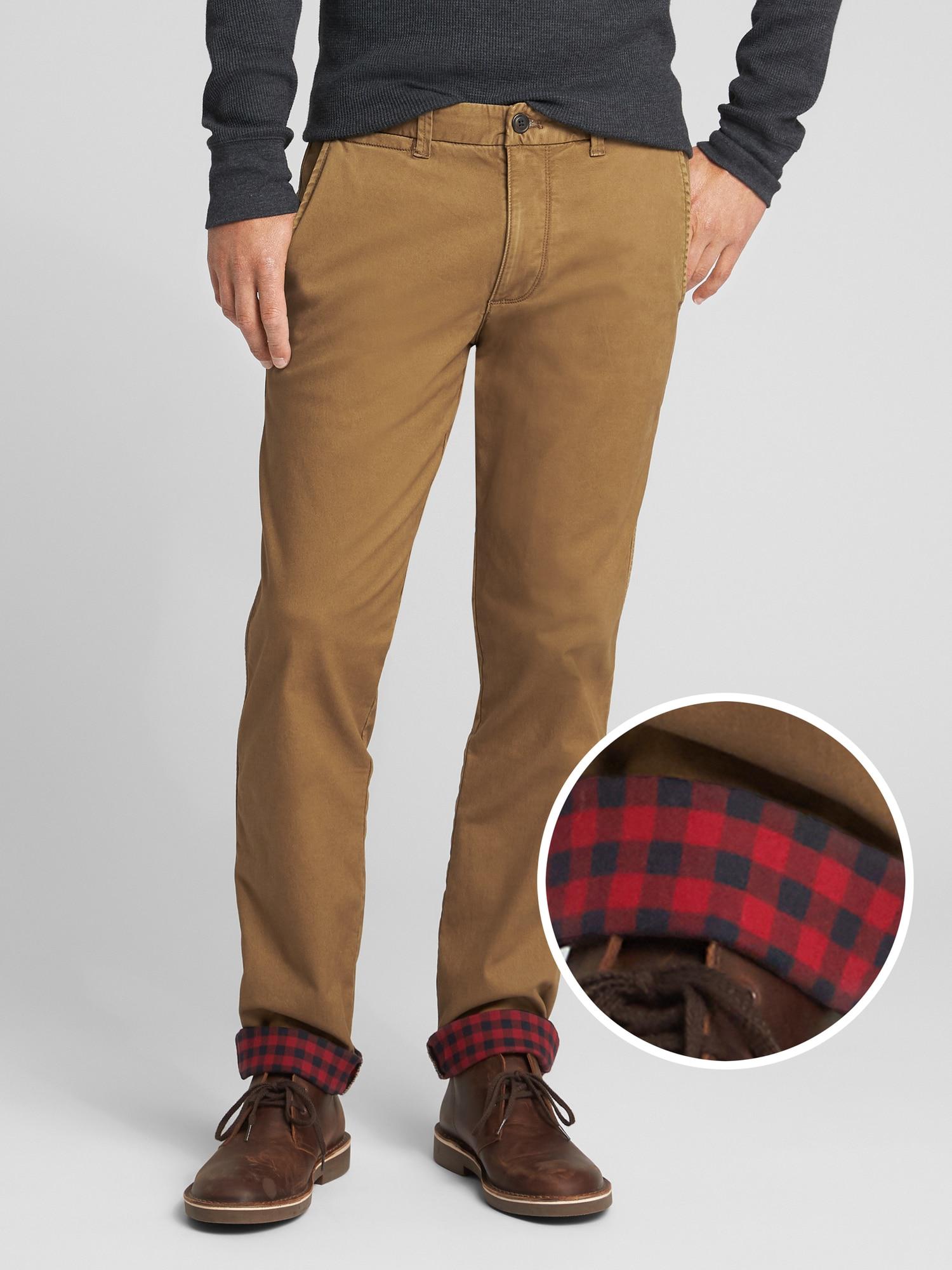 gap brown pants