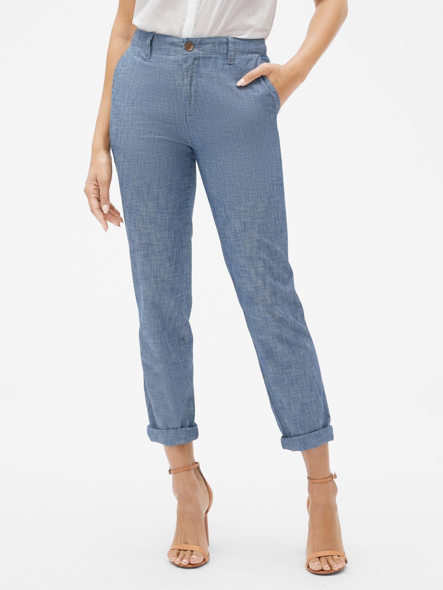 gap factory girlfriend chinos