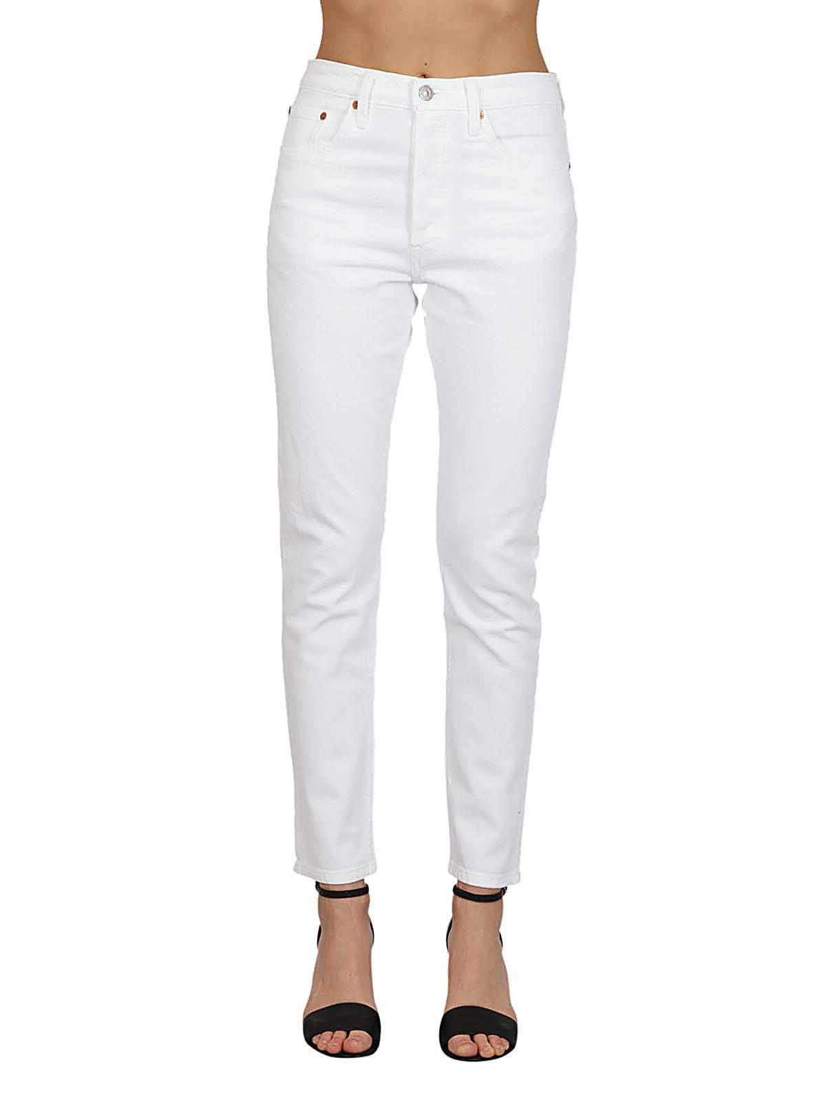 Lyst Levi S  LEVI S  Jeans  501  bianco in White 