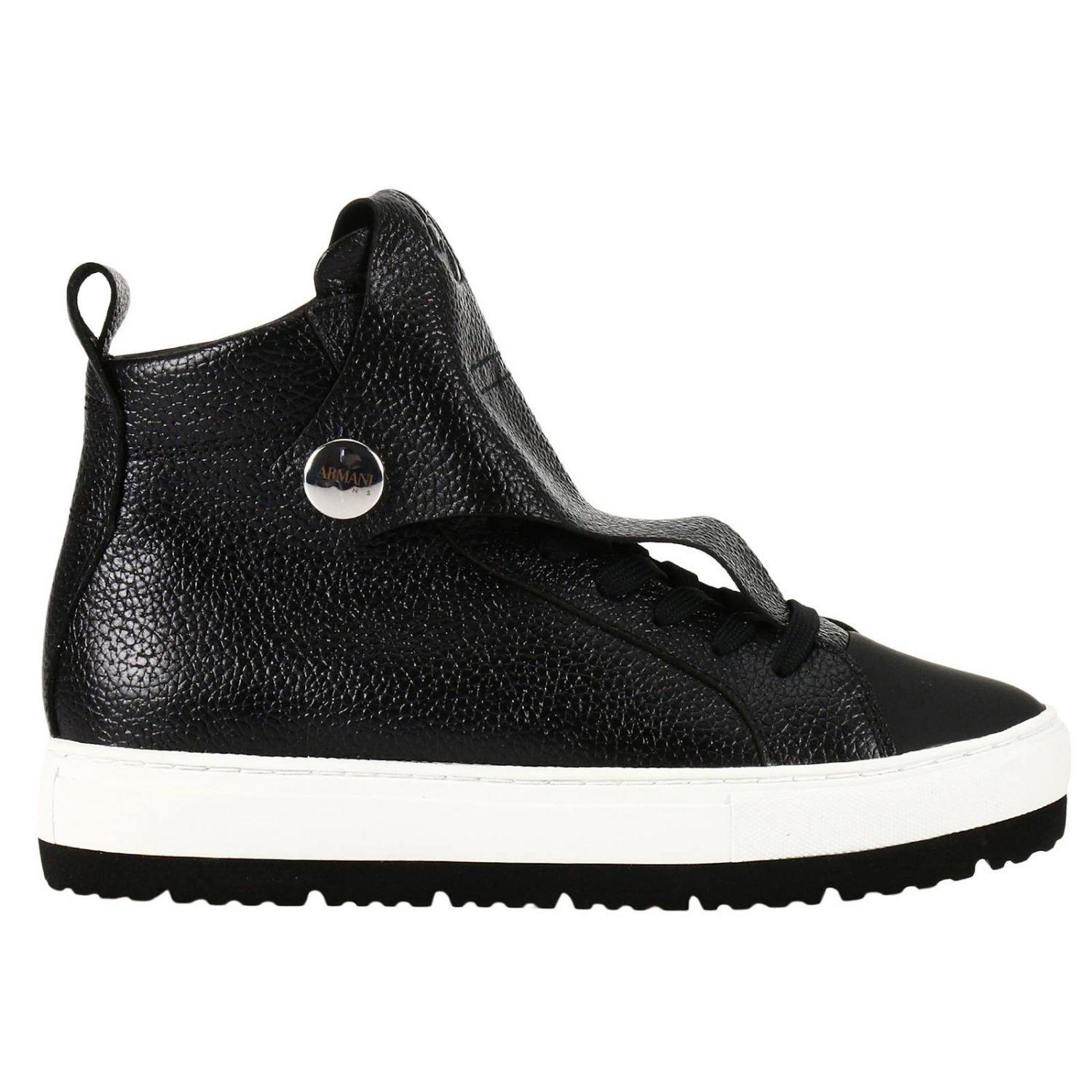 Lyst Armani Jeans Sneakers Women in Black