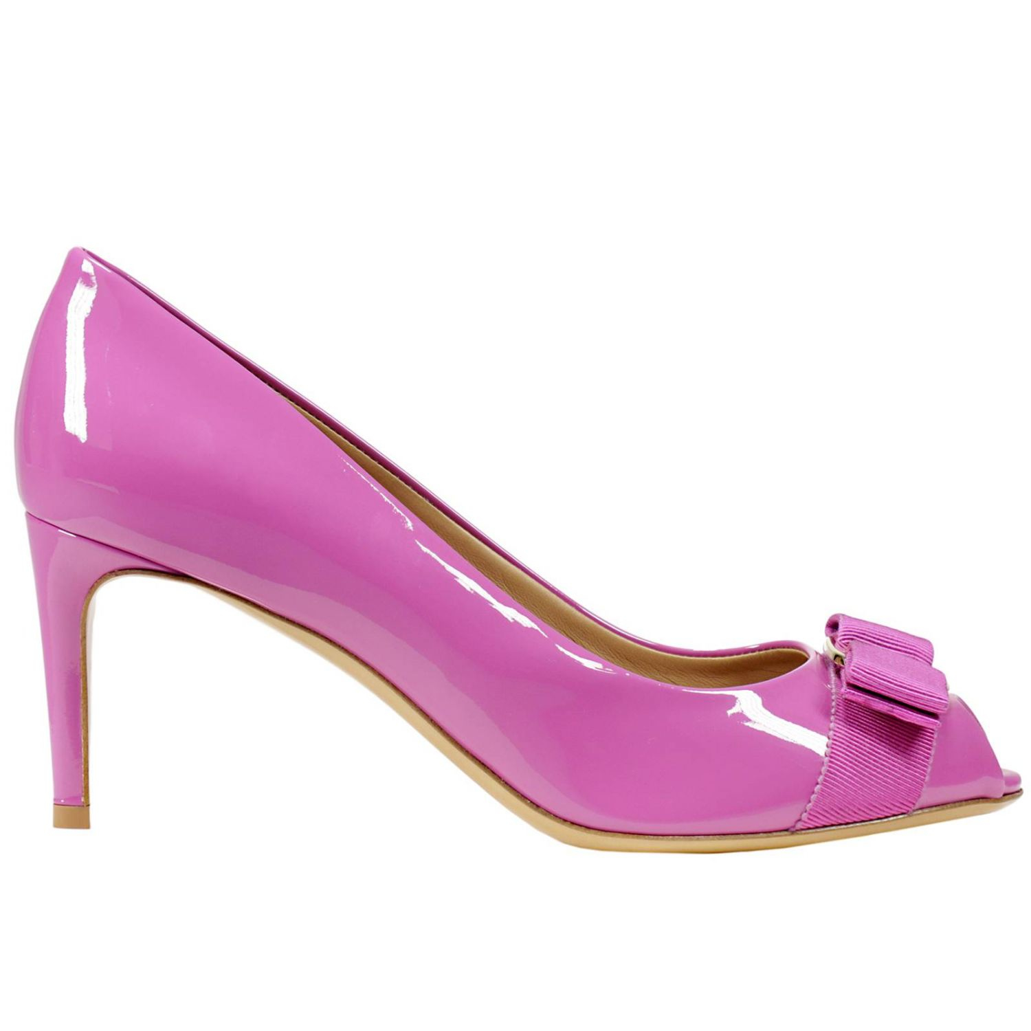 ferragamo pink shoes