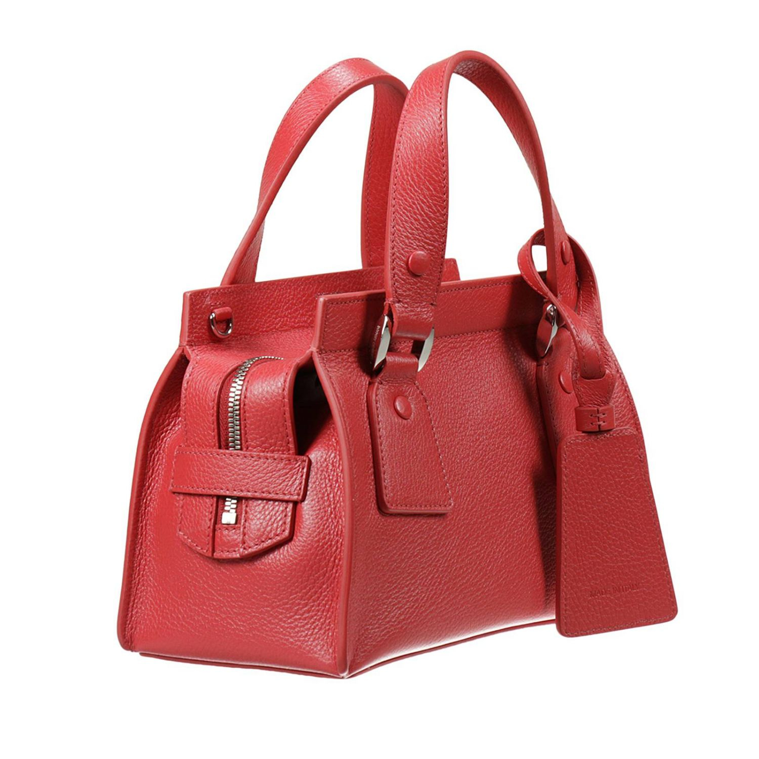 red armani purse