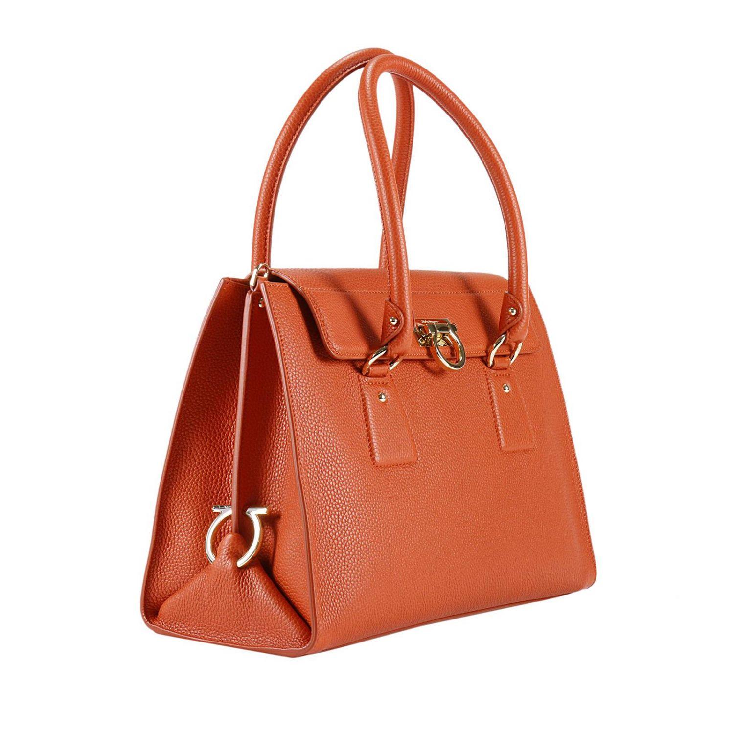 Ferragamo Handbag Women in Orange - Lyst