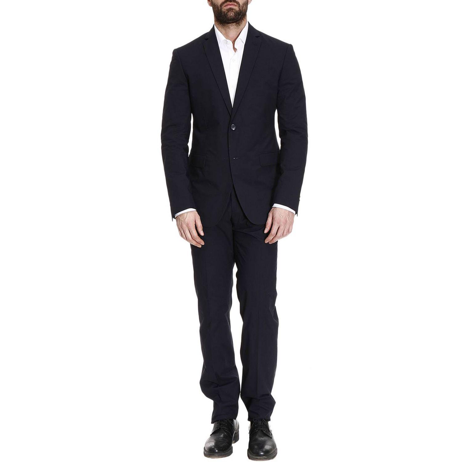 Lyst - Versace Suits Men in Blue for Men