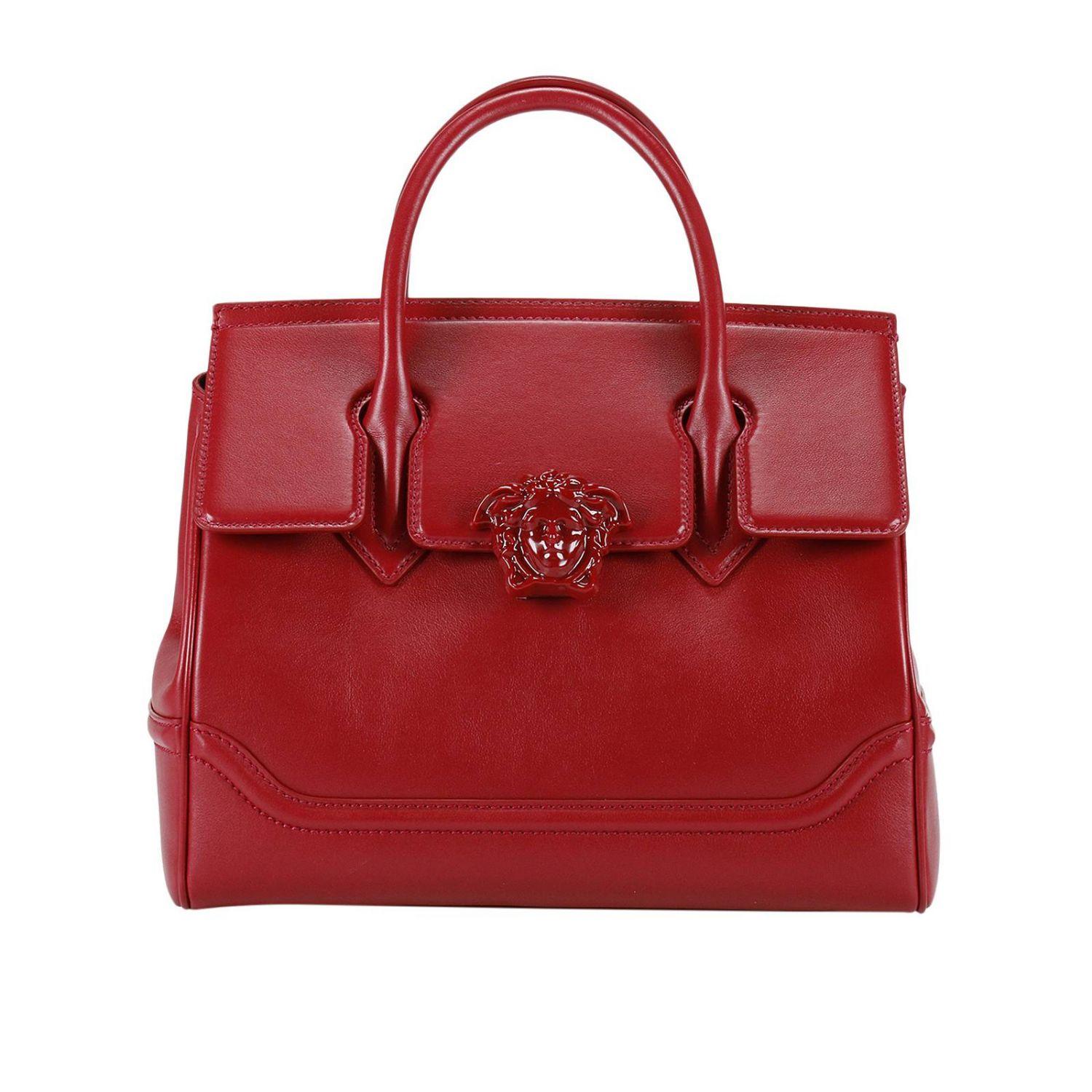 Lyst - Versace Handbag Women in Red