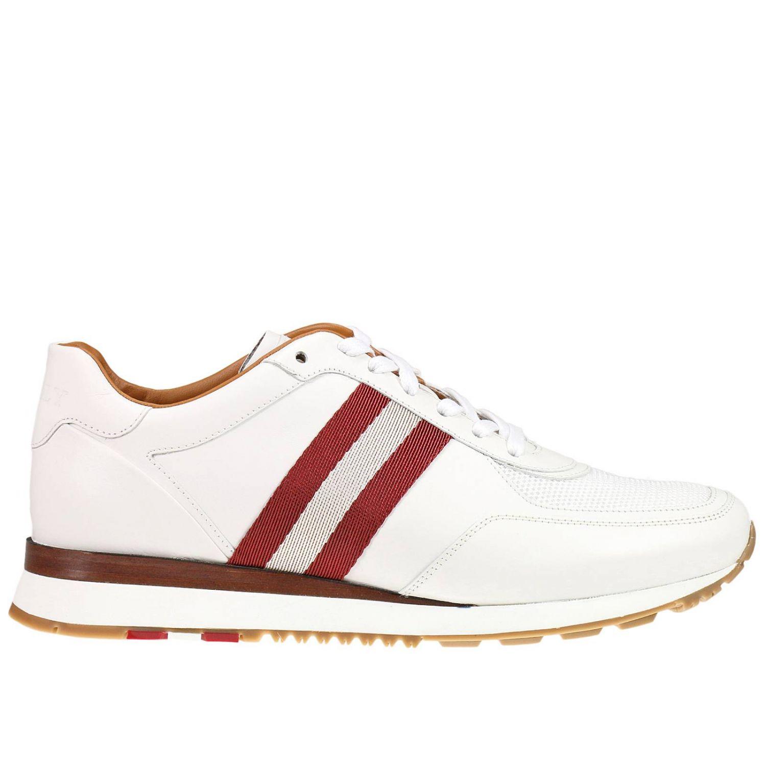 Bally Sneakers Shoes Men in White for Men | Lyst