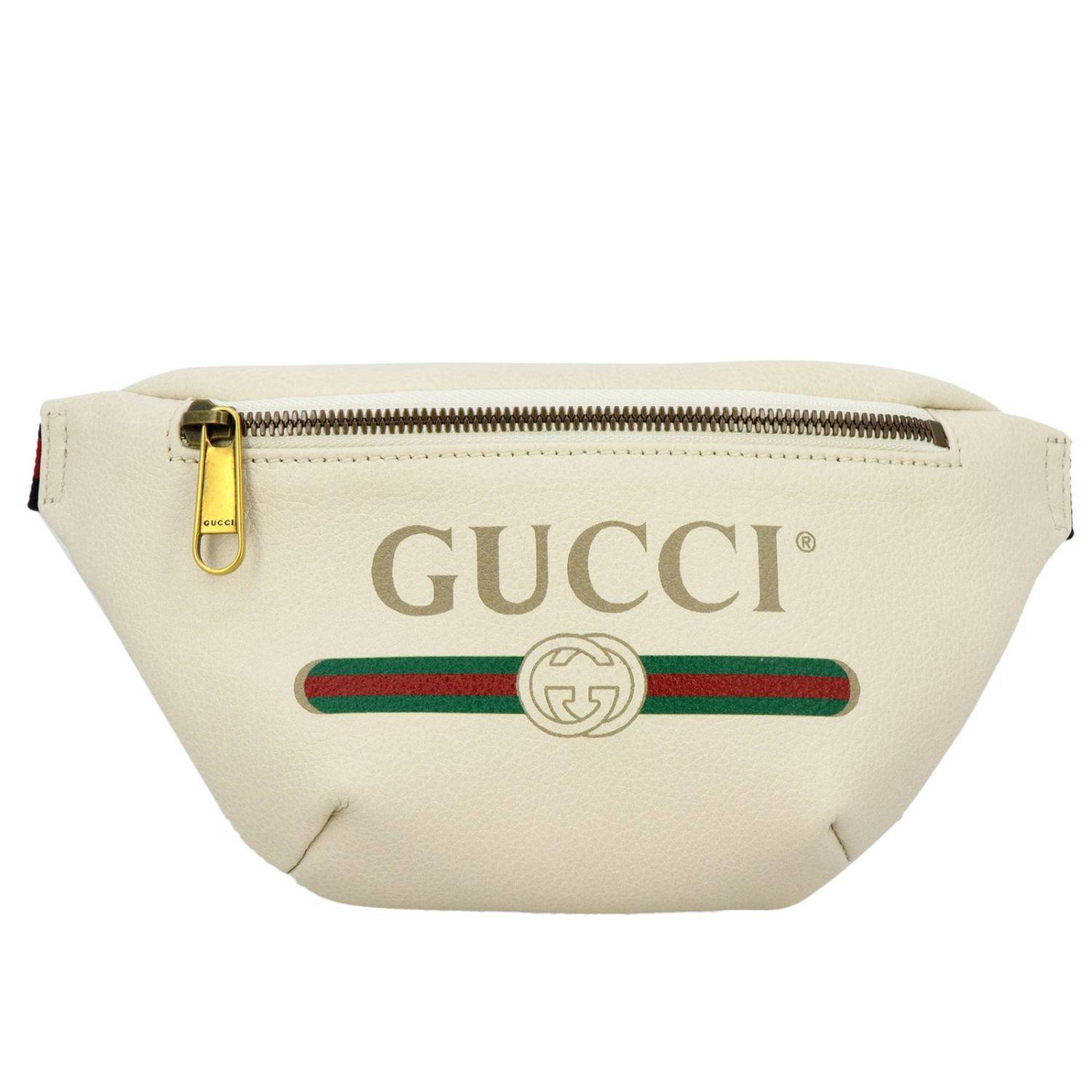 Gucci White Belt Bag Bags Men