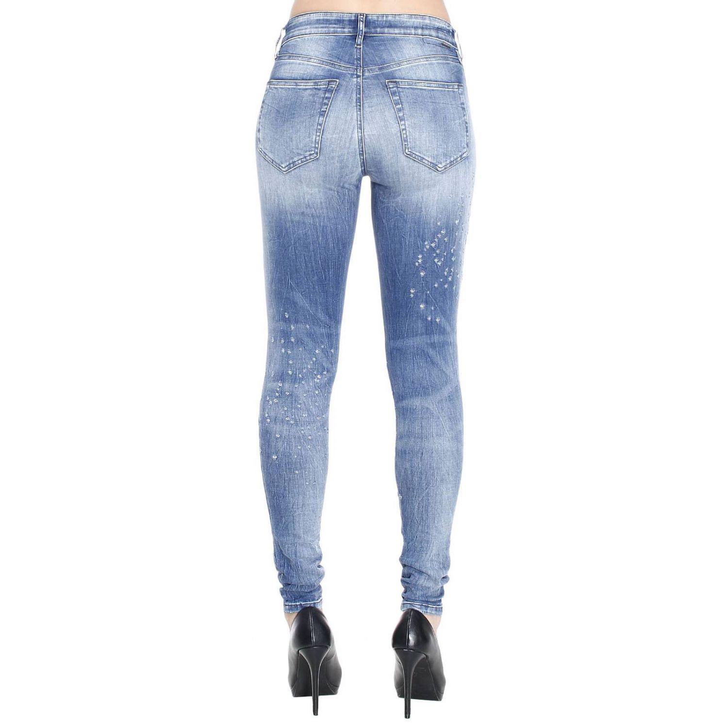 Lyst Diesel Jeans Women in Blue