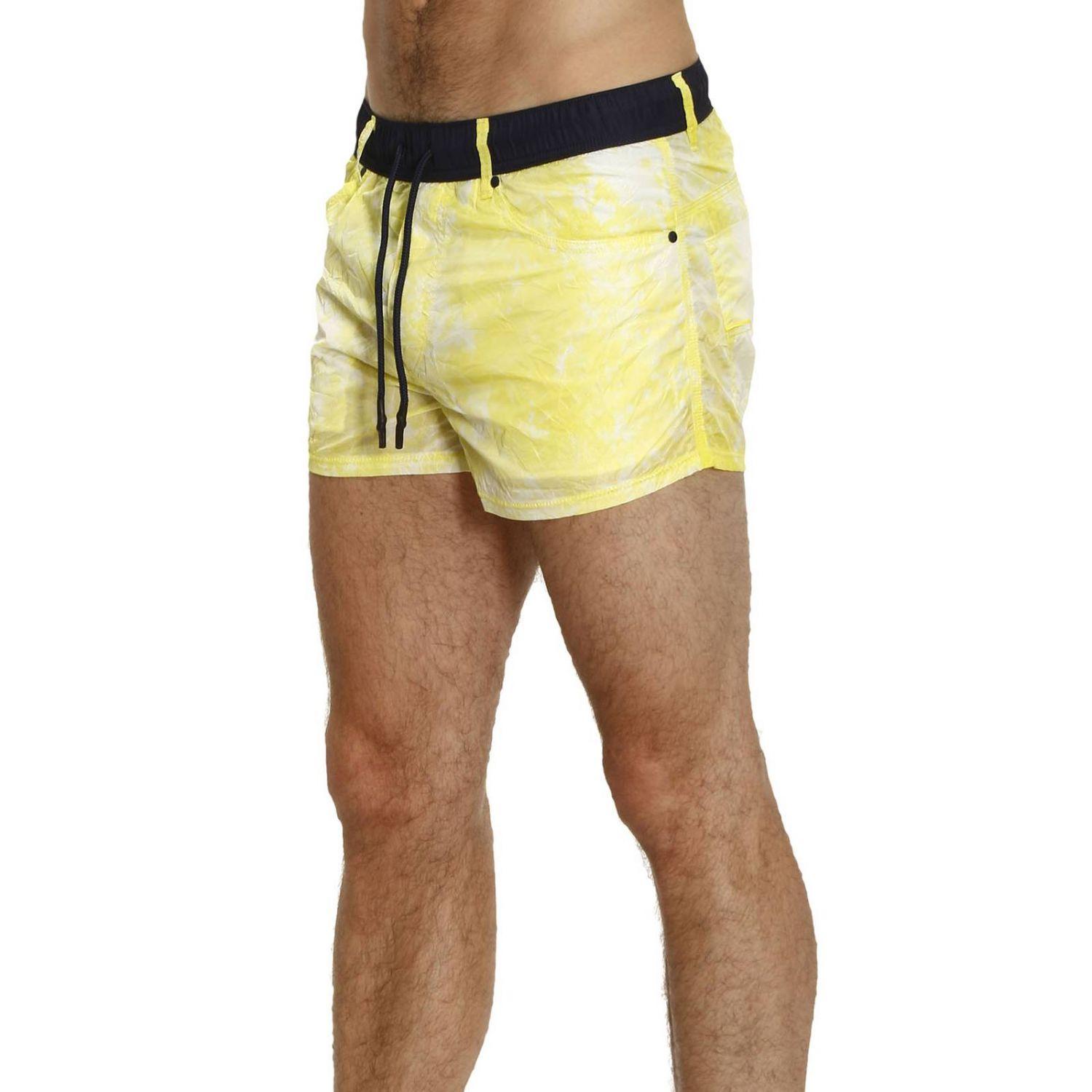 Lyst Diesel Swimsuit Men in Yellow for Men