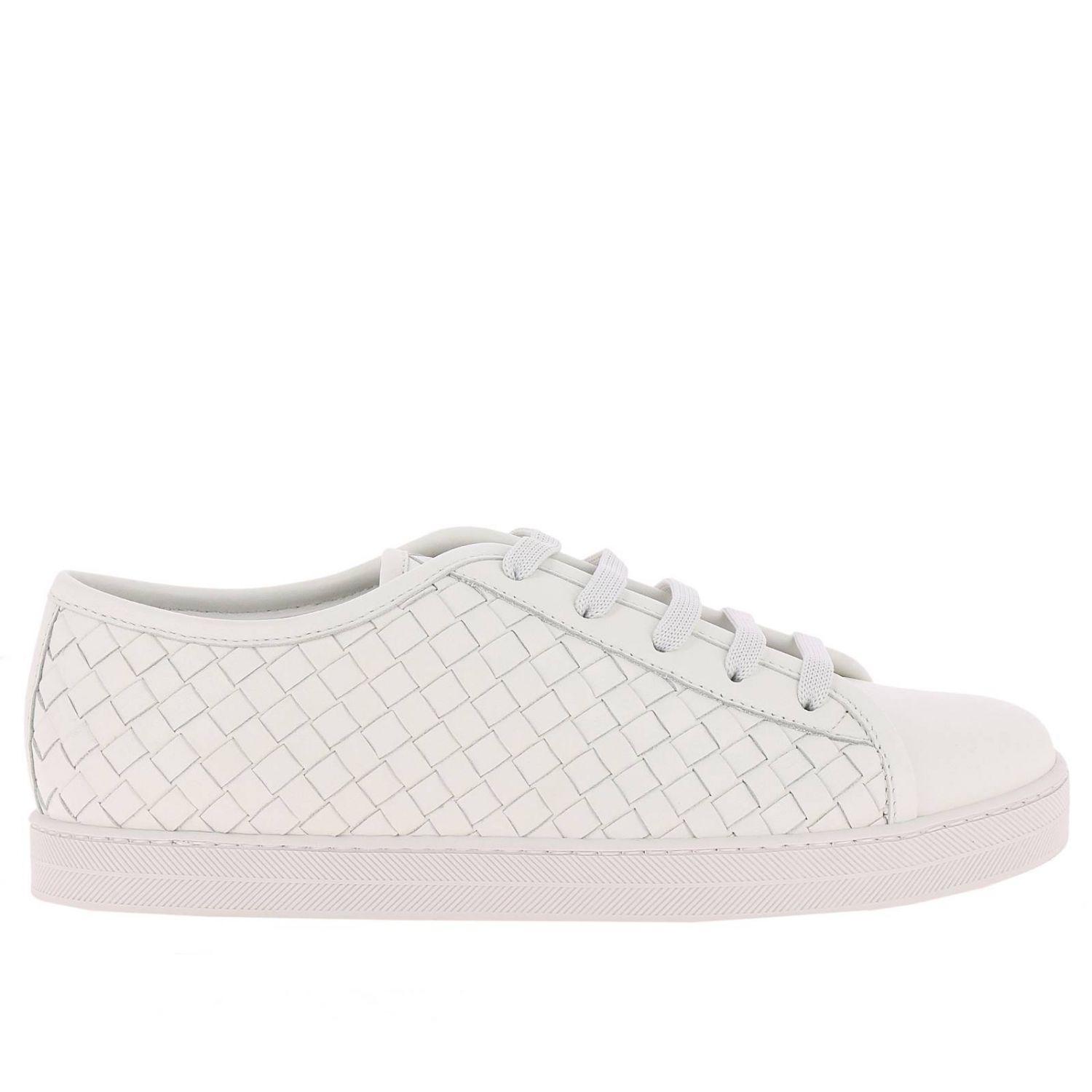 bottega veneta shoes white