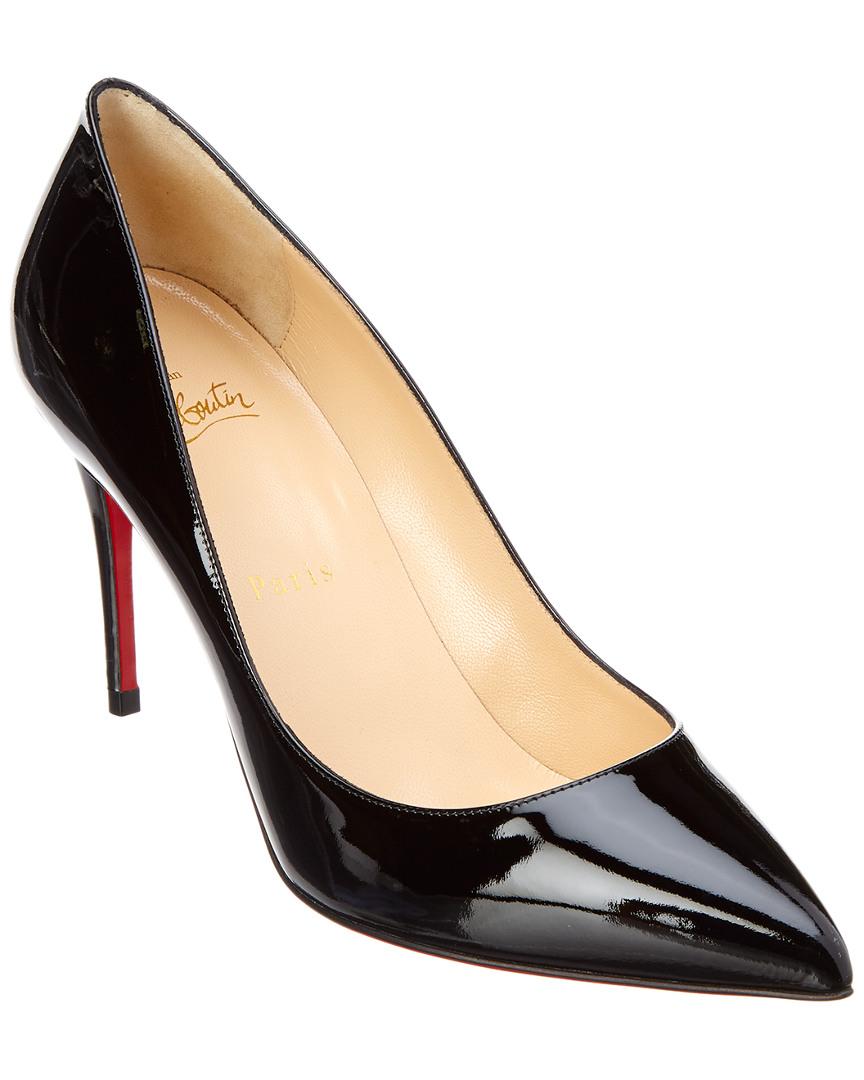 Christian Louboutin Pigalle Follies 85 Leather Pumps in Black - Save 36 ...