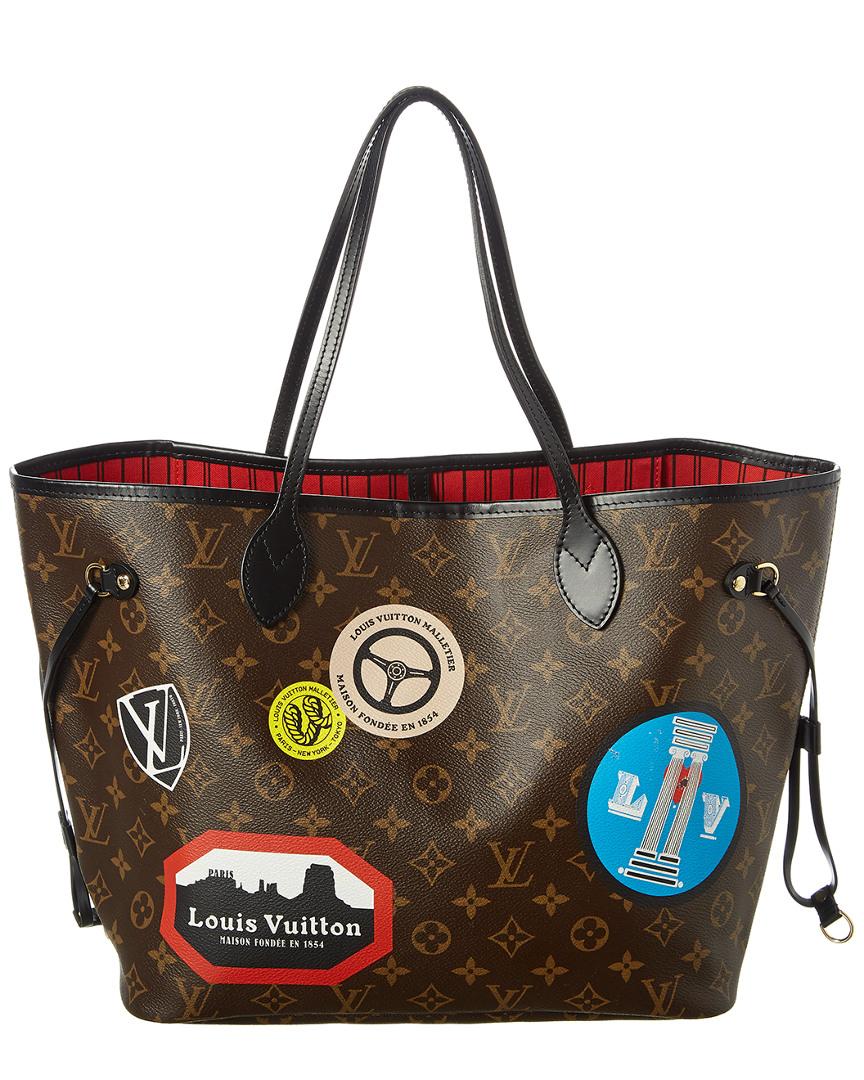 Louis Vuitton Limited Edition World Tour Monogram Canvas Neverfull Mm Nm - Lyst
