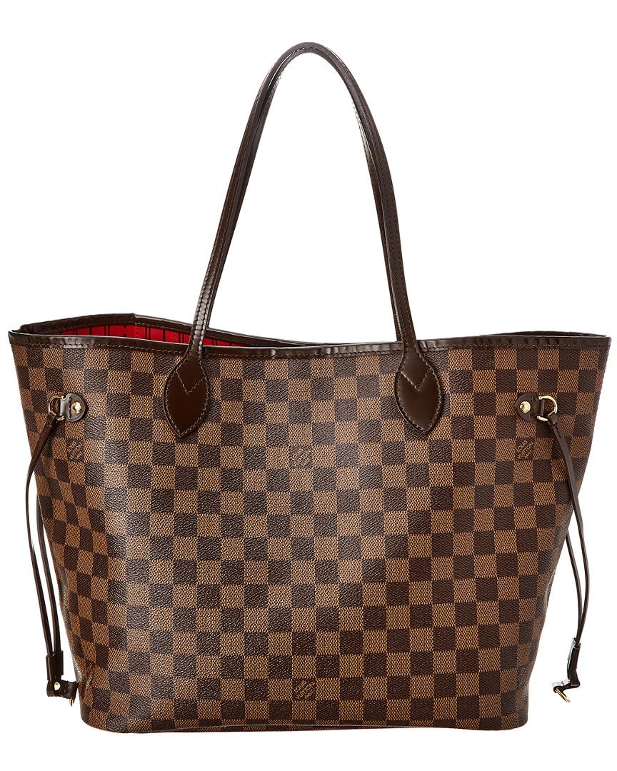 Louis Vuitton Damier Ebene Canvas Neverfull Mm in Brown - Lyst