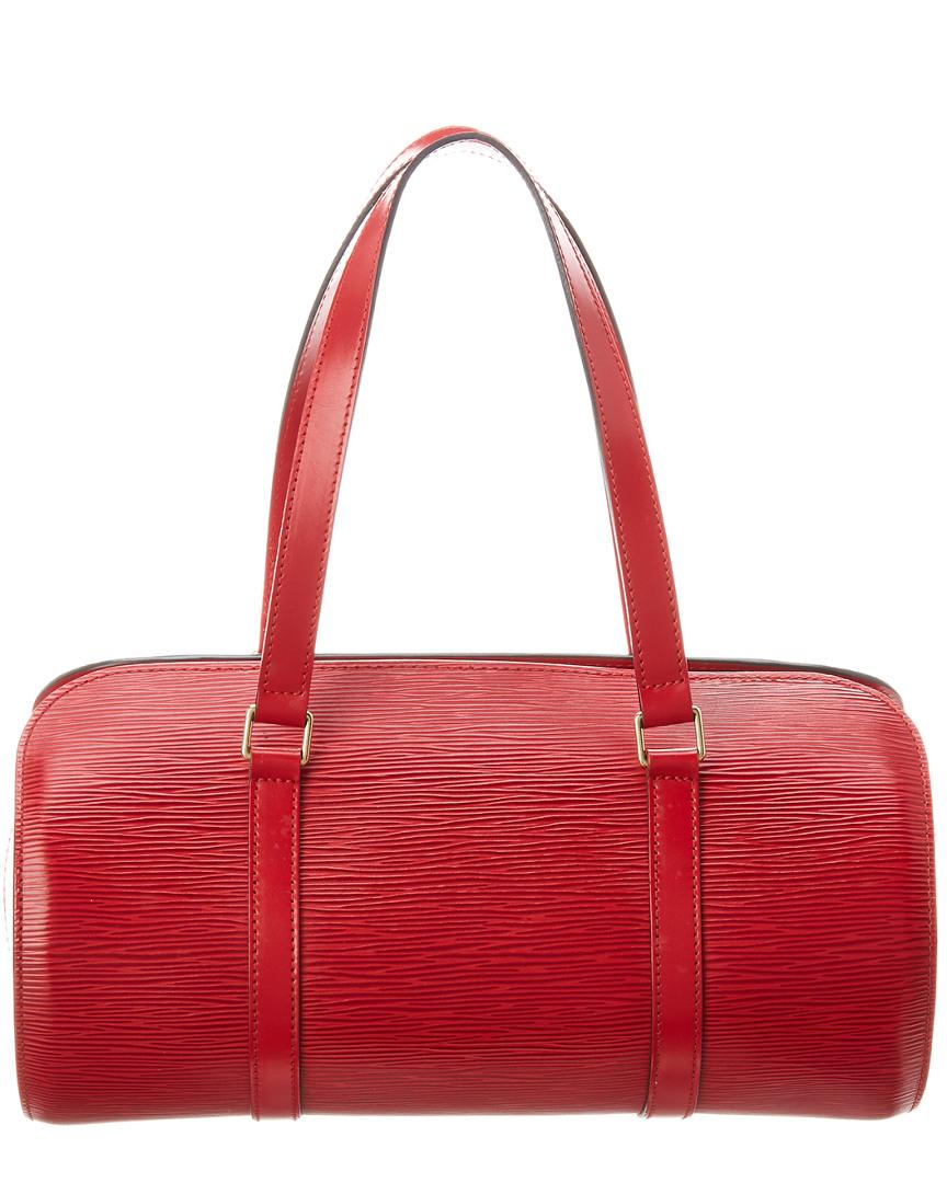 Louis Vuitton Red Epi Leather Soufflot Baggot | Paul Smith