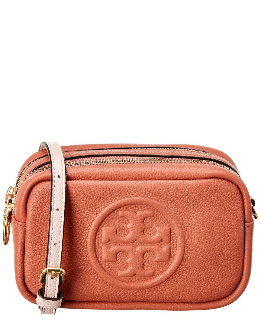 Tory Burch Perry Bombe Mini Leather Crossbody - Save 1% - Lyst