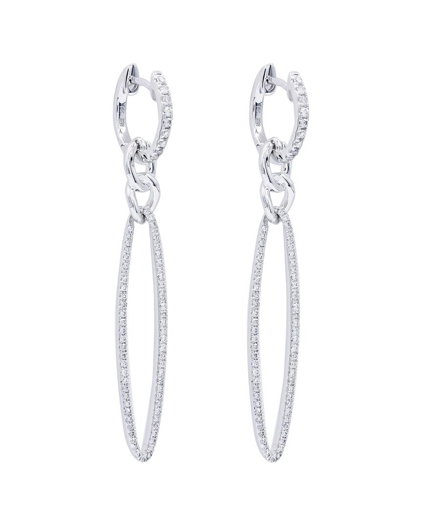 Lyst - Diana M . Fine Jewelry 14k 0.40 Ct. Tw. Diamond Drop Earrings