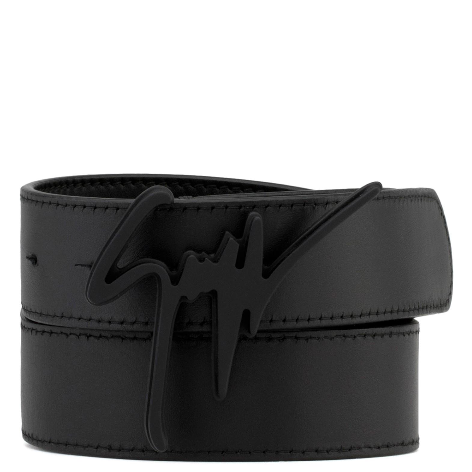 Giuseppe Zanotti Leather Belt With Signature Giuseppe in Black for Men ...