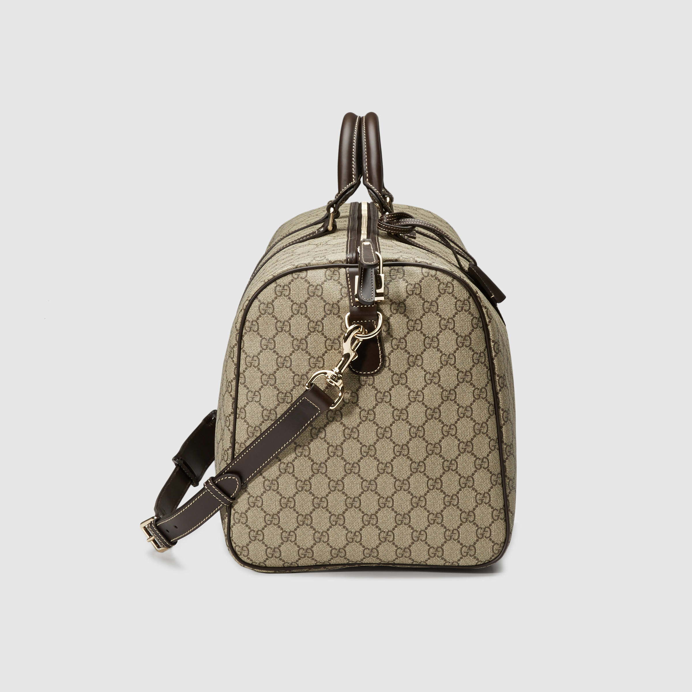 Lyst Gucci Large Carryon Duffle Bag in Natural for Men