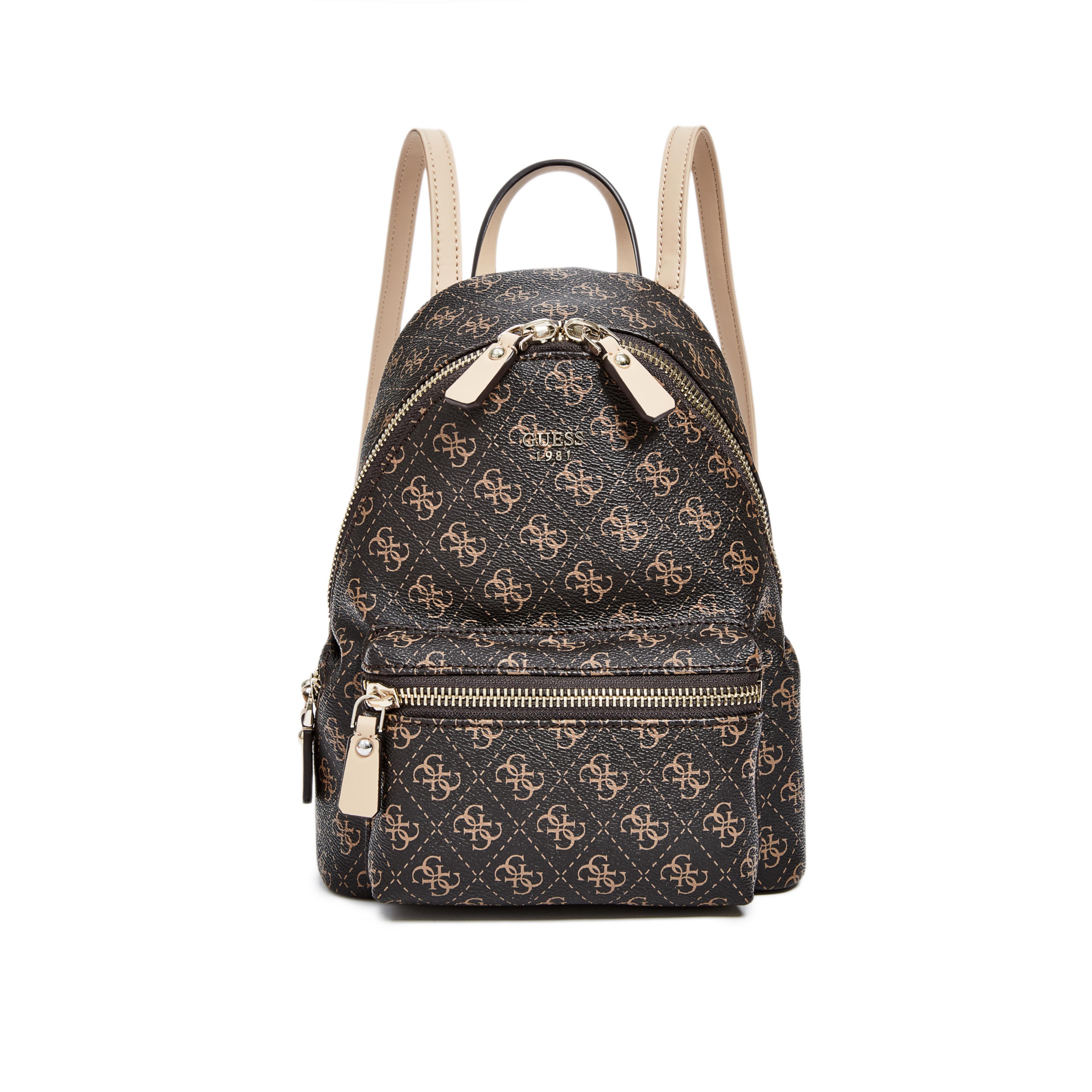 Guess Leeza Small Backpack in Brown | Lyst