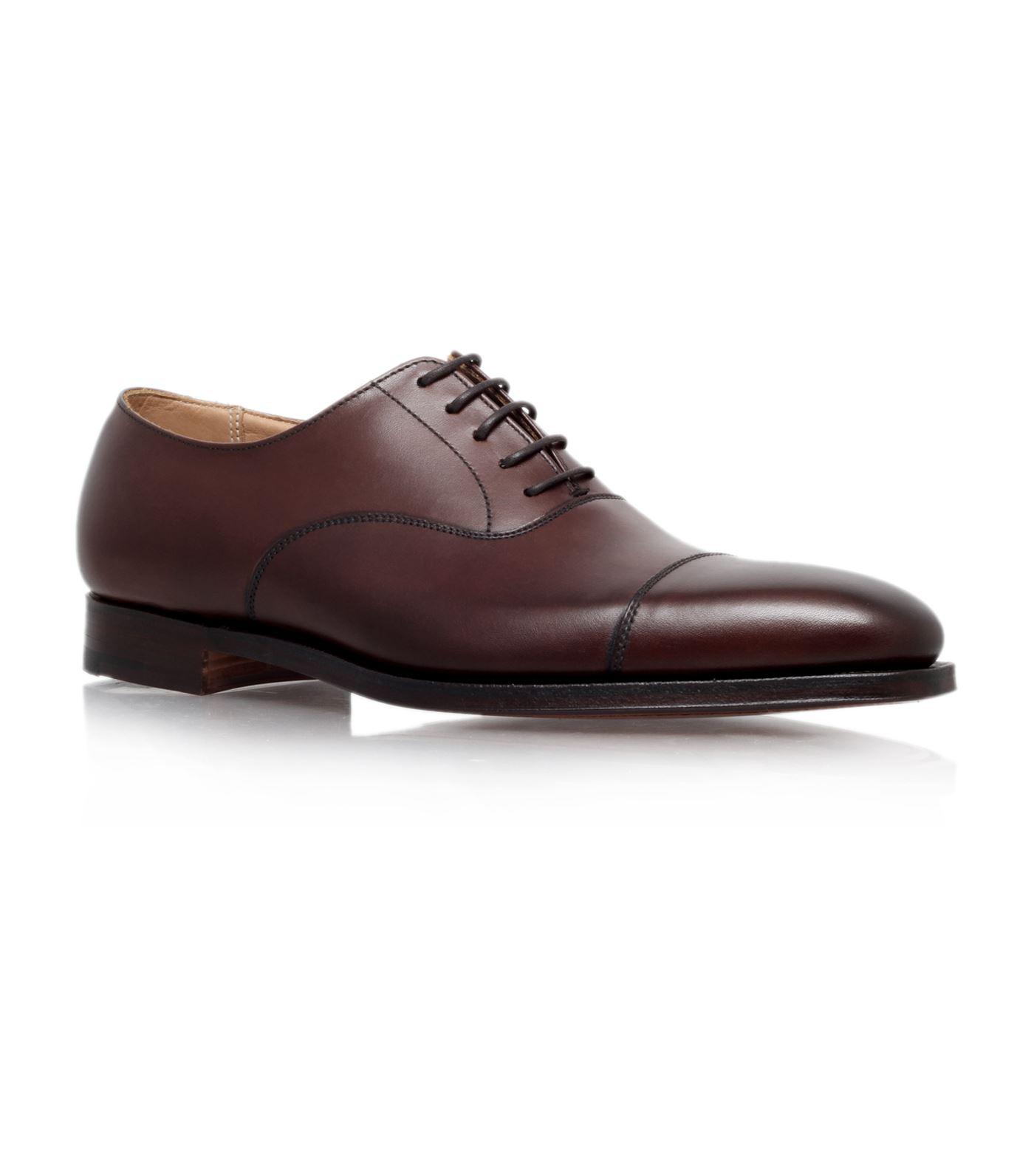Lyst - Crockett And Jones Hallam Oxford Shoe in Brown for Men - Save 22 ...