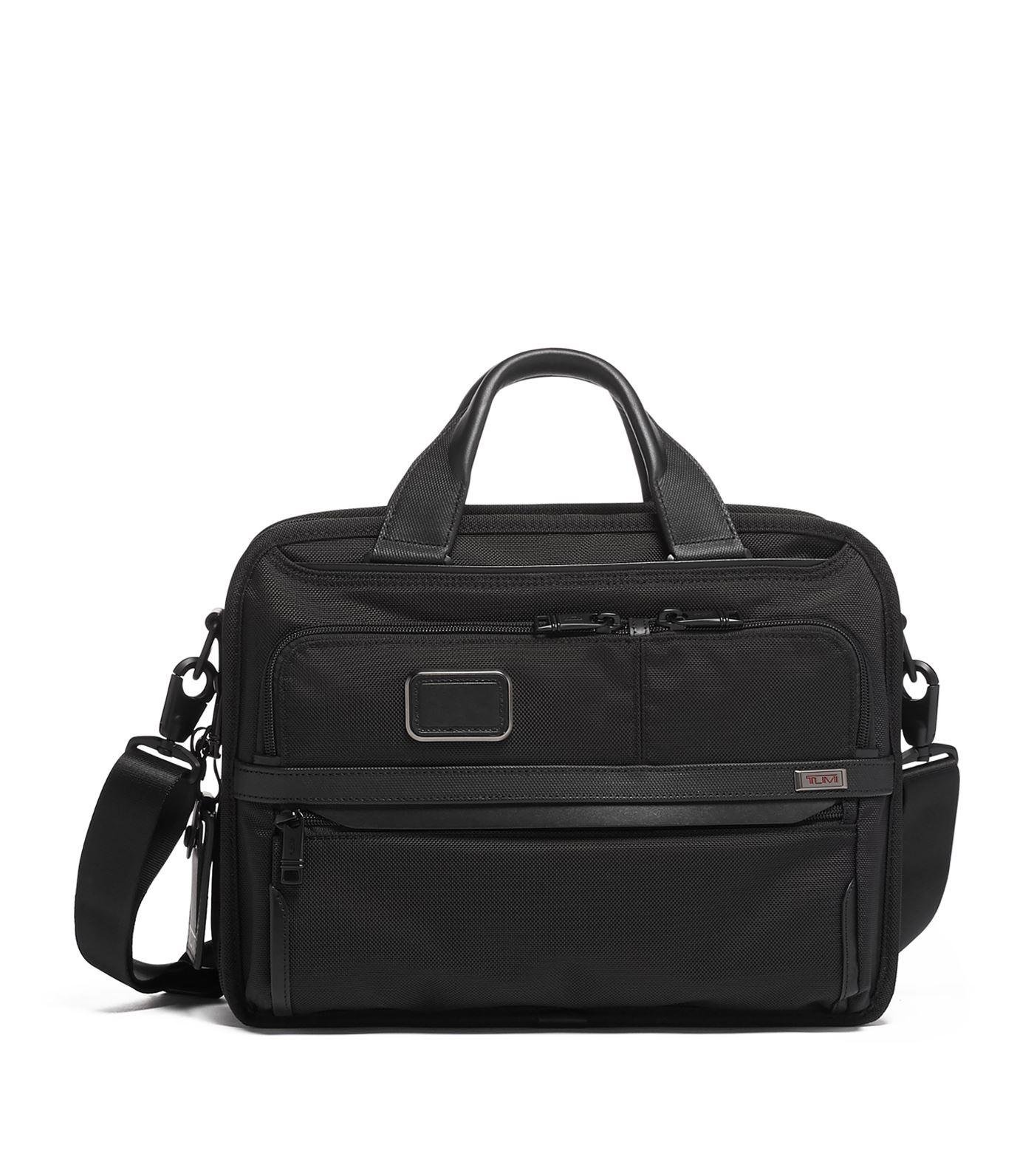 Lyst - Tumi Alpha 3 Expandable Laptop Briefcase in Black for Men