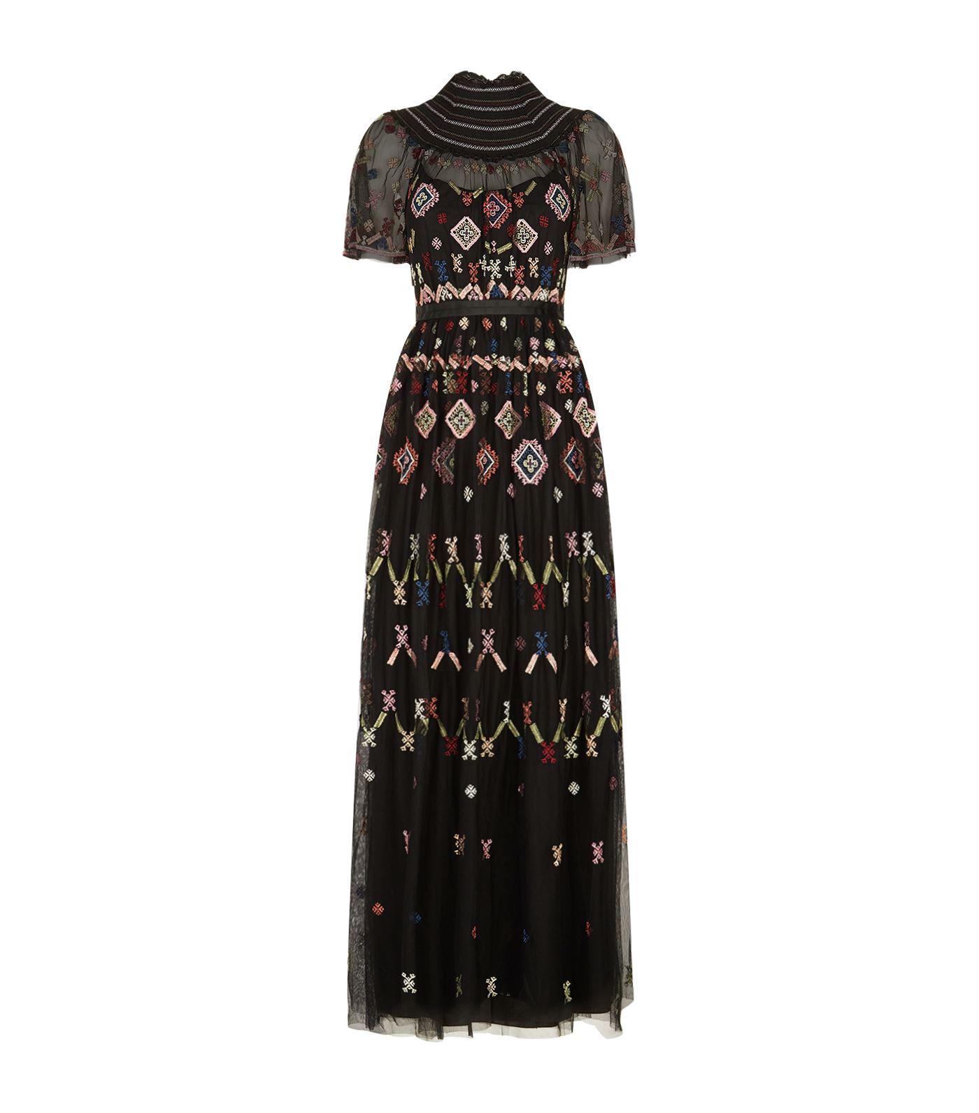 needle and thread tulle gown