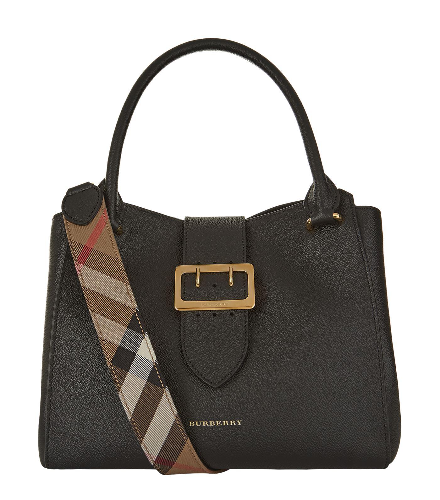 Burberry Buckle Tote Bag in Black Lyst