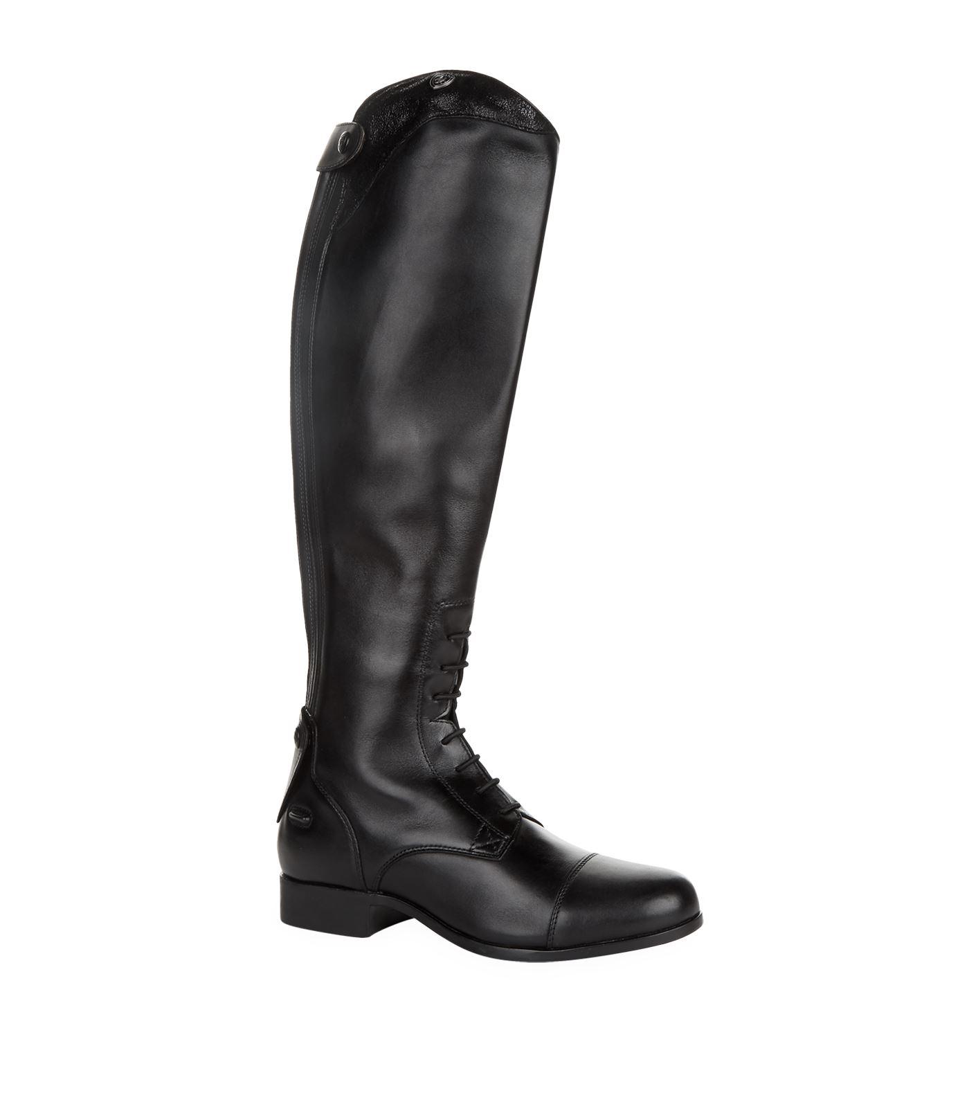 Ariat Leather Heritage Ii Ellipse Riding Boots in Black - Lyst