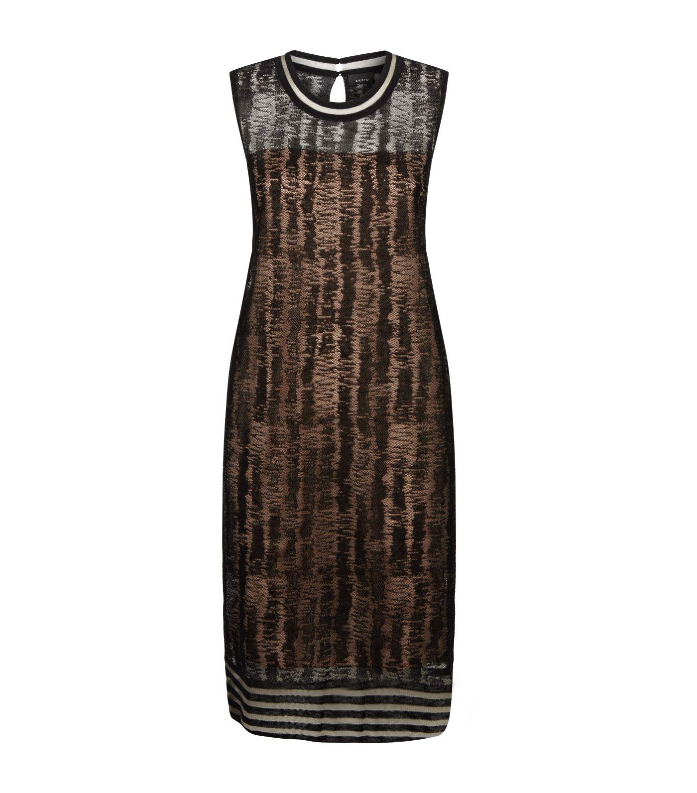 Akris Jacquard Dress in Black Lyst