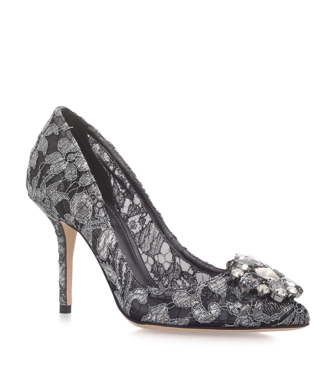 lace court heels