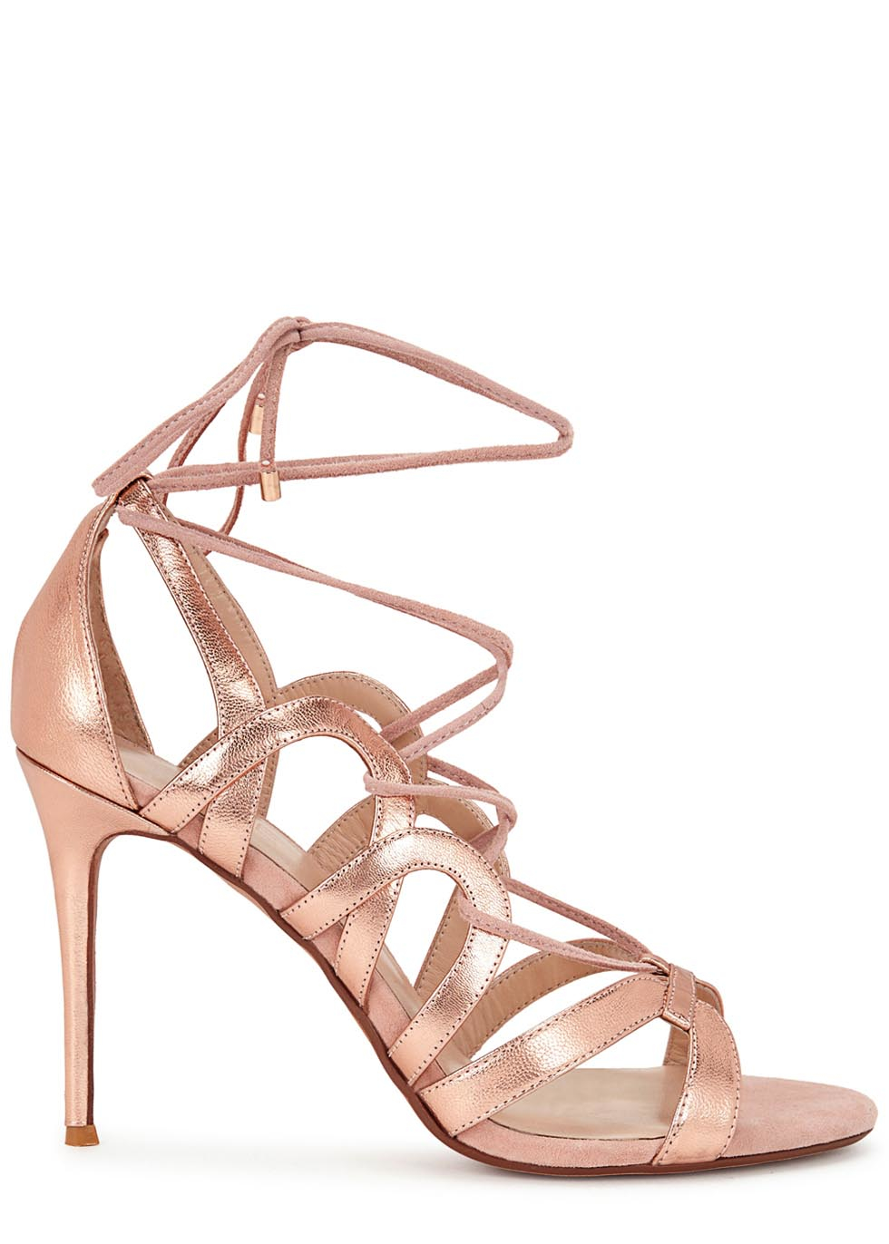 pink lace up sandals raye metallic pink leather lace up sandals in pink lyst pink lace up sandals raye metallic pink leather lace up sandals in pink lyst
