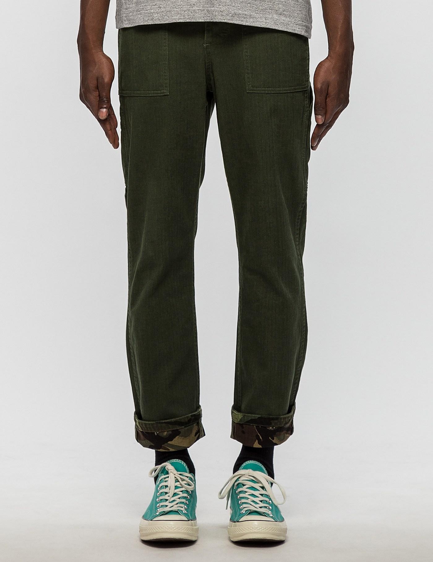 Human made Reversible Cargo Pants in Green for Men | Lyst