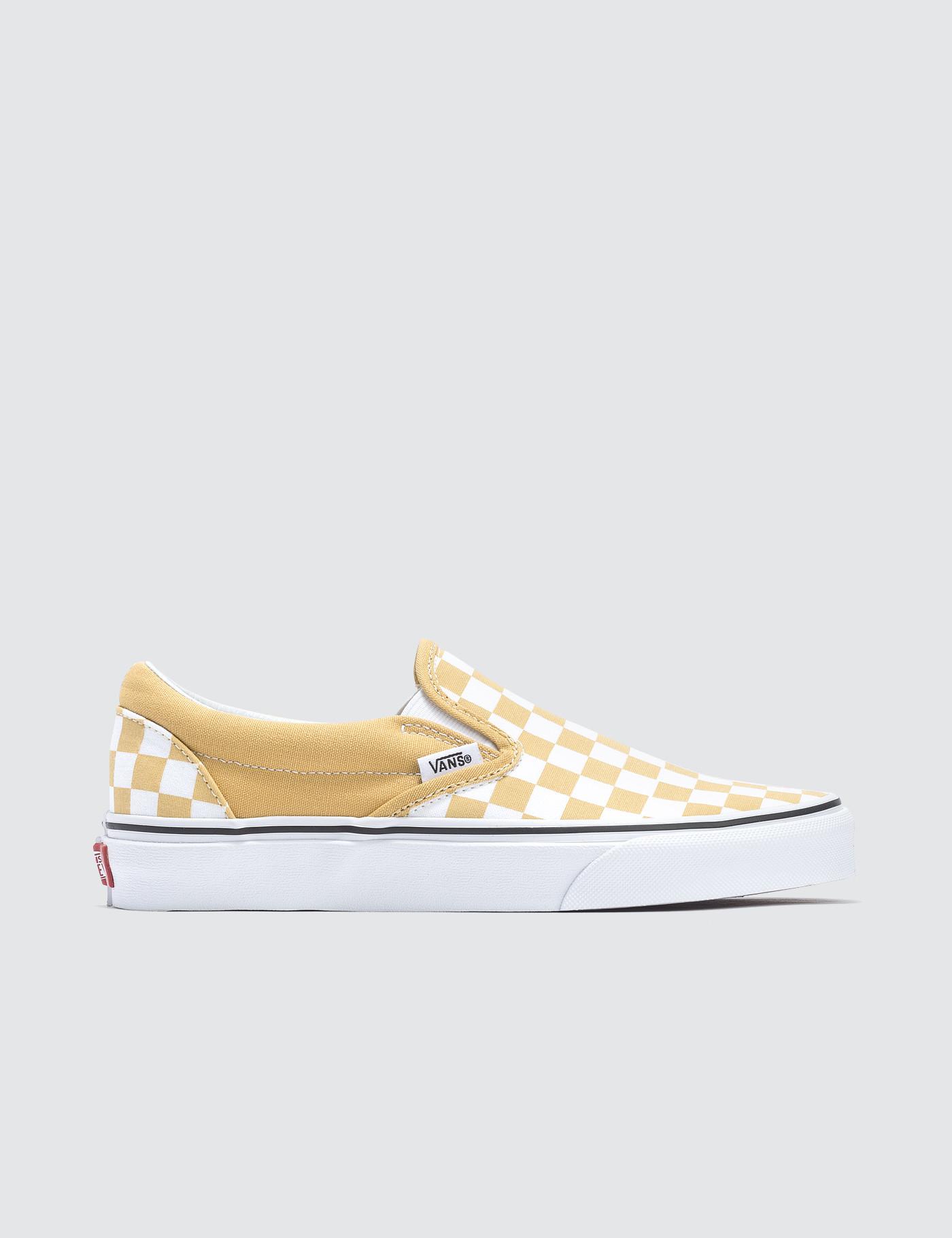 Lyst Vans Classic Slipon in Yellow