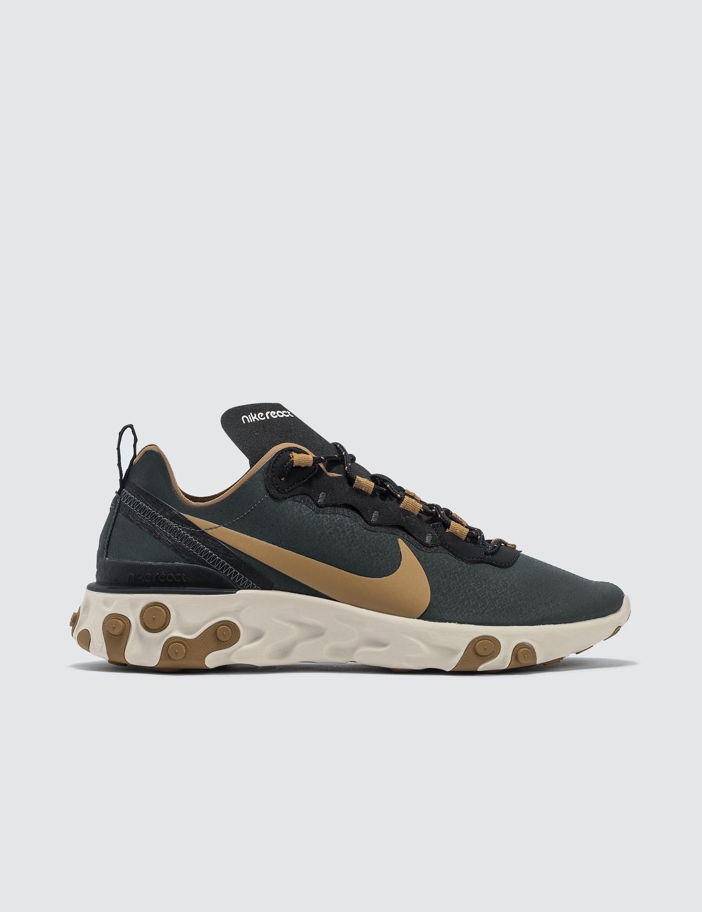 nike react element 55 men's blue