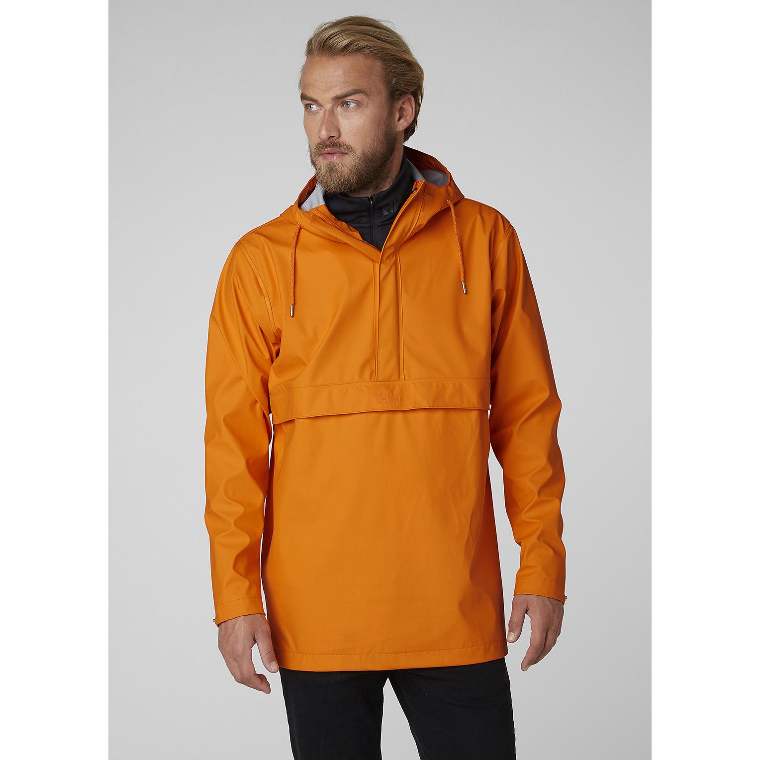 Helly Hansen Moss Anorak Rain Jacket Orange for Men - Lyst