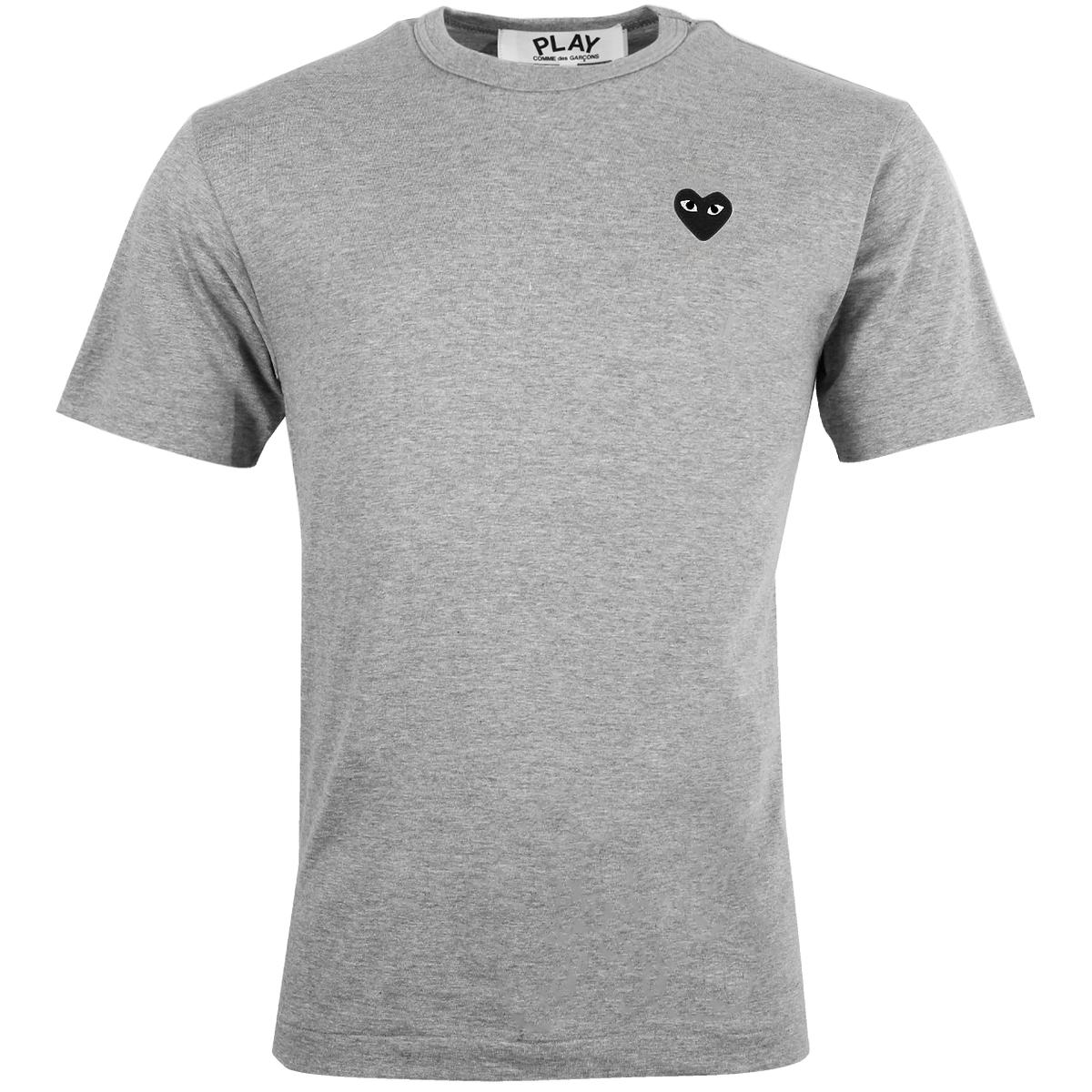 commes des garcons grey t shirt