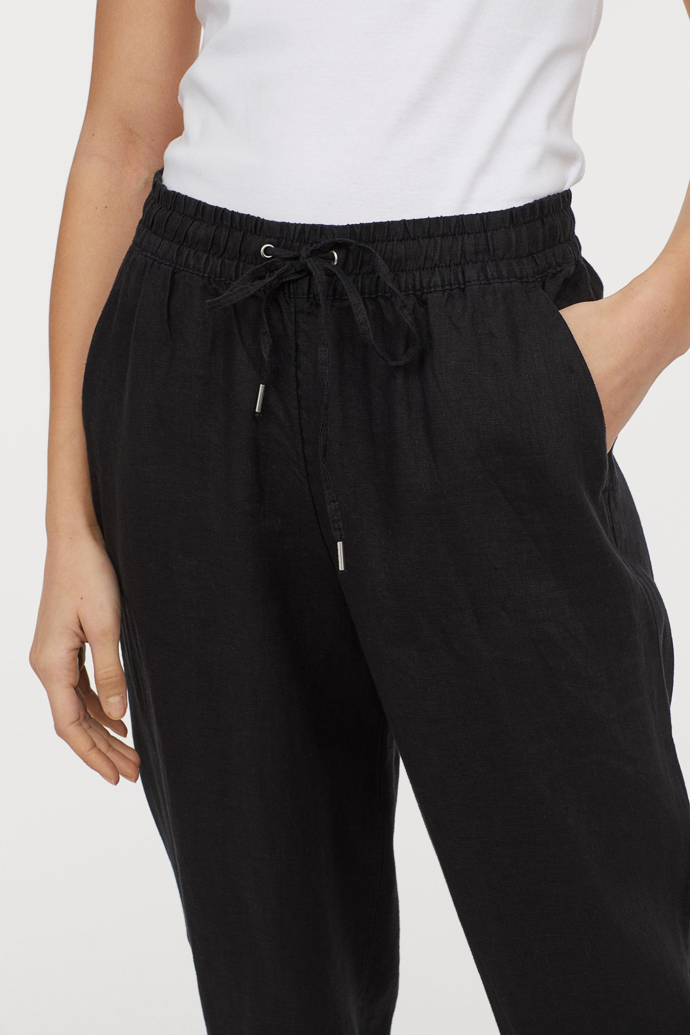 h and m high waisted joggers