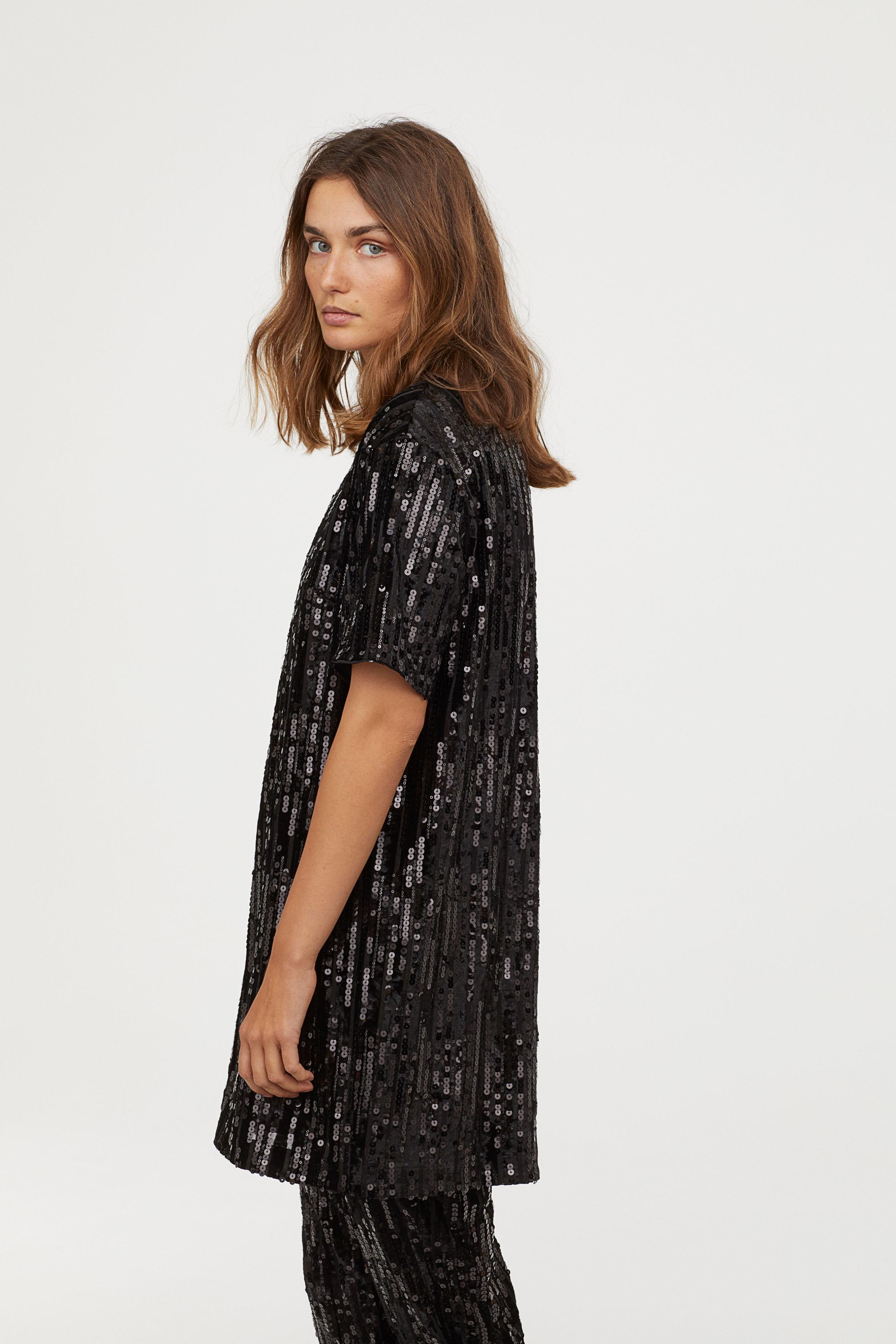 hm robe sequin