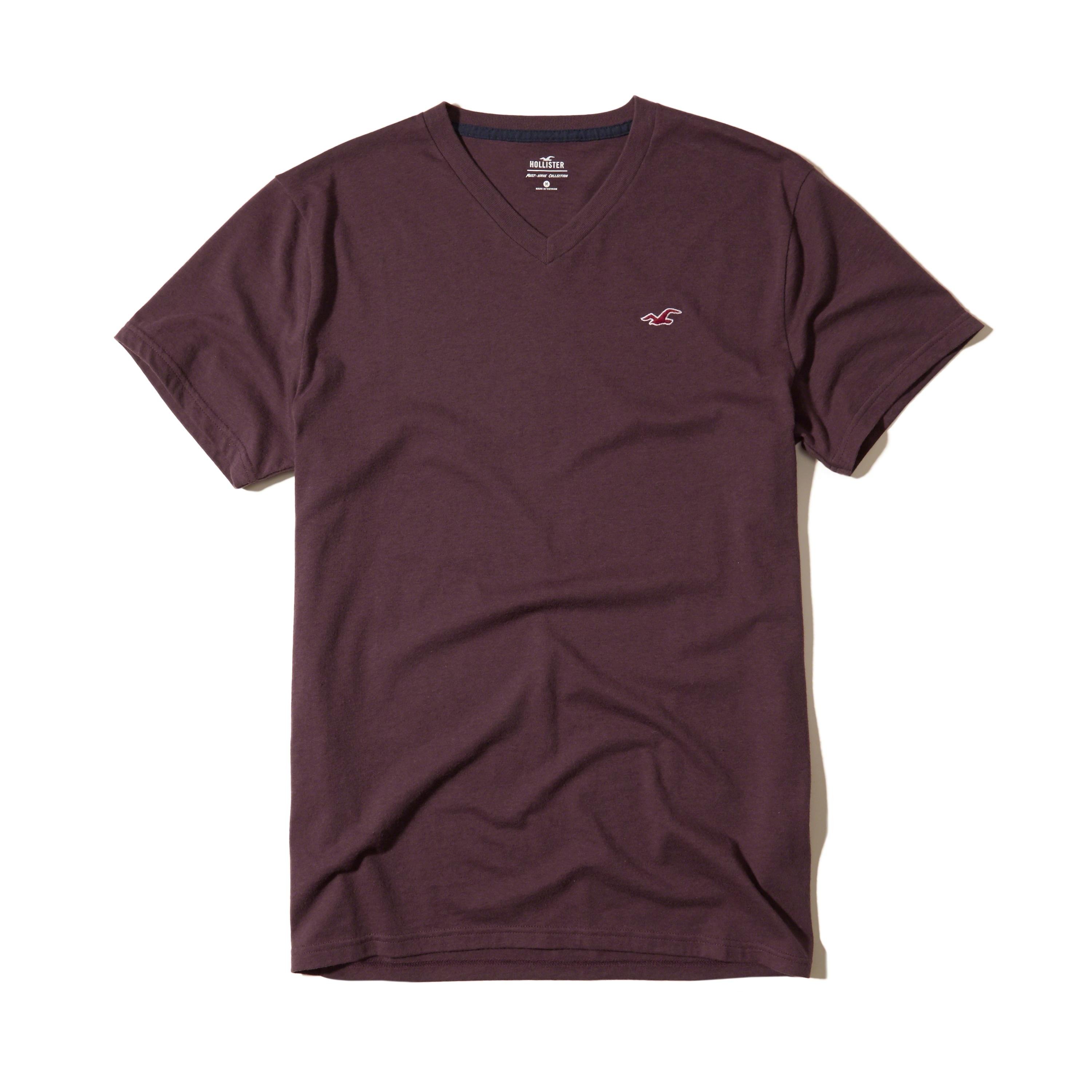 hollister plain t shirts