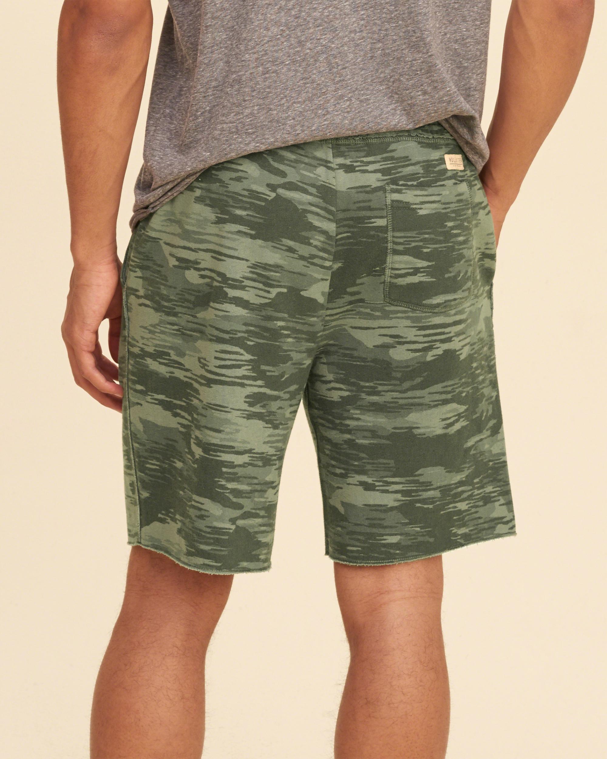 hollister camo sweatpants